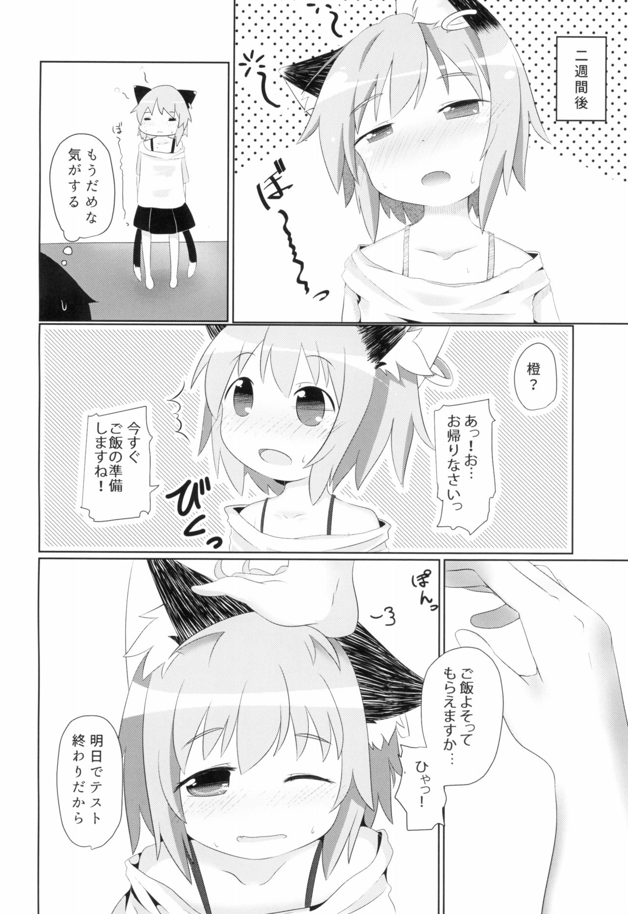 (幼猫跋扈3) [もふしっぽらぼ (すばる。)] こねこのしんこん (東方Project)