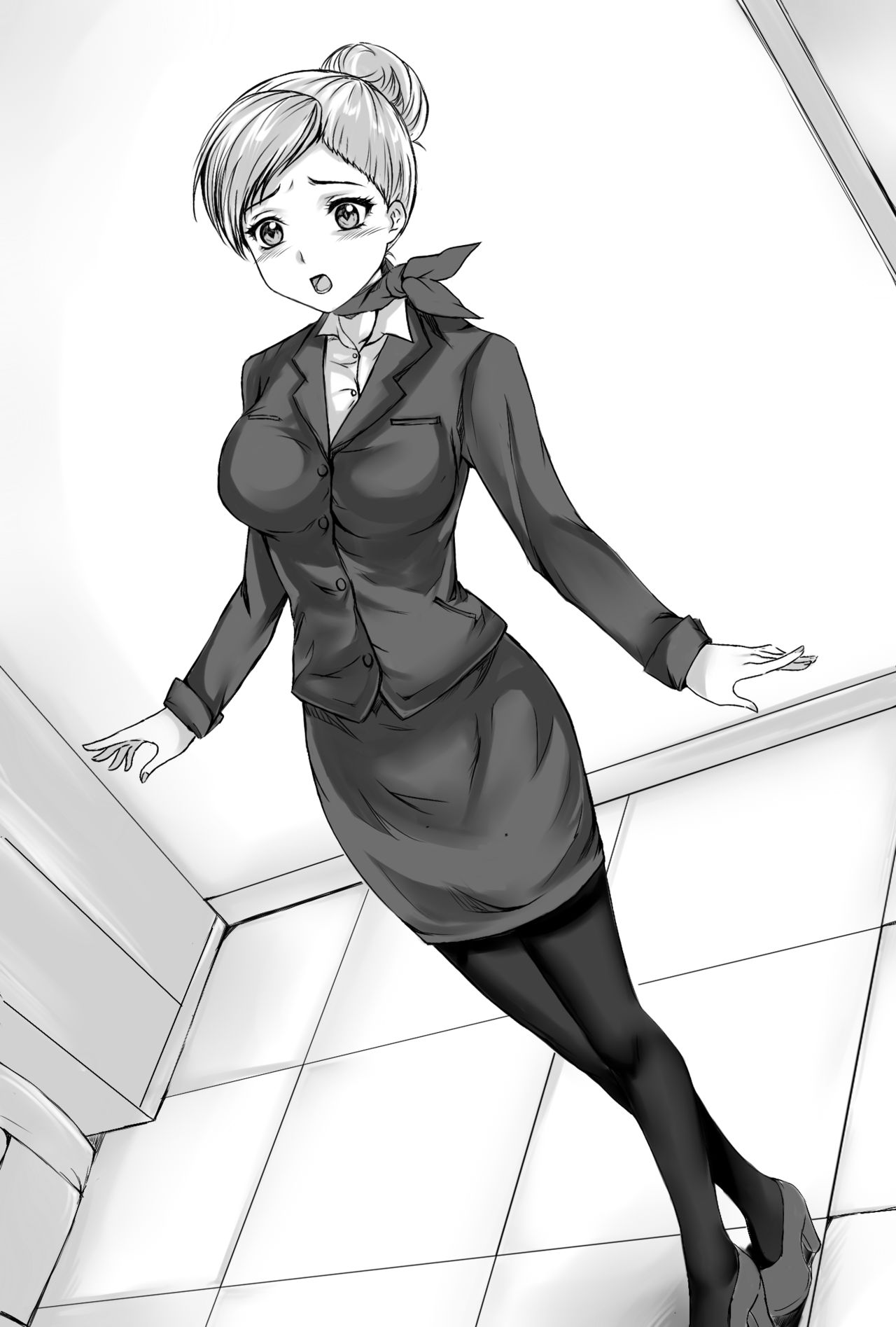 [真城の秘宝館 (真城悠、猫井風牙)] 書き間違い (強引な女体化!) [英訳] [DL版]