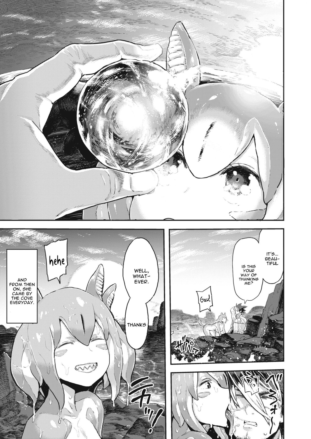 [サバイバル刃] スカイフィッシュは泳げない (COMIC はぴにんぐ Vol.1) [英訳]