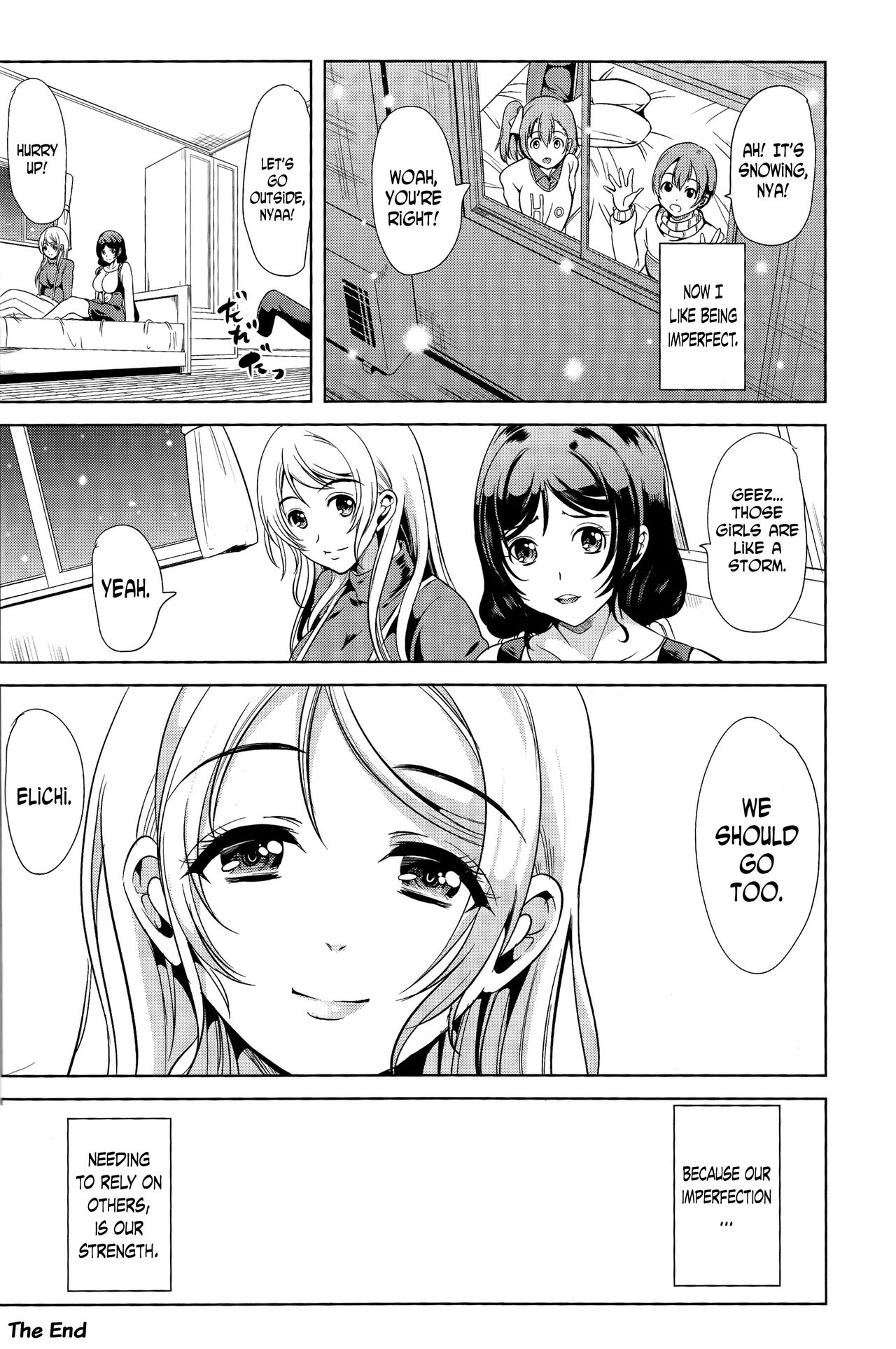 (C86) [弥美津峠 (鳳まひろ)] 不完全肯定 (ラブライブ!) [英訳]