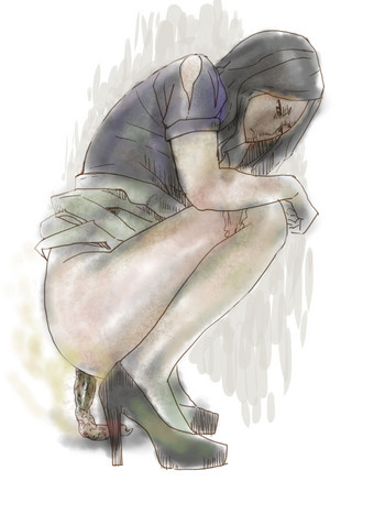 [三杯酢] 人間便器 [英訳]