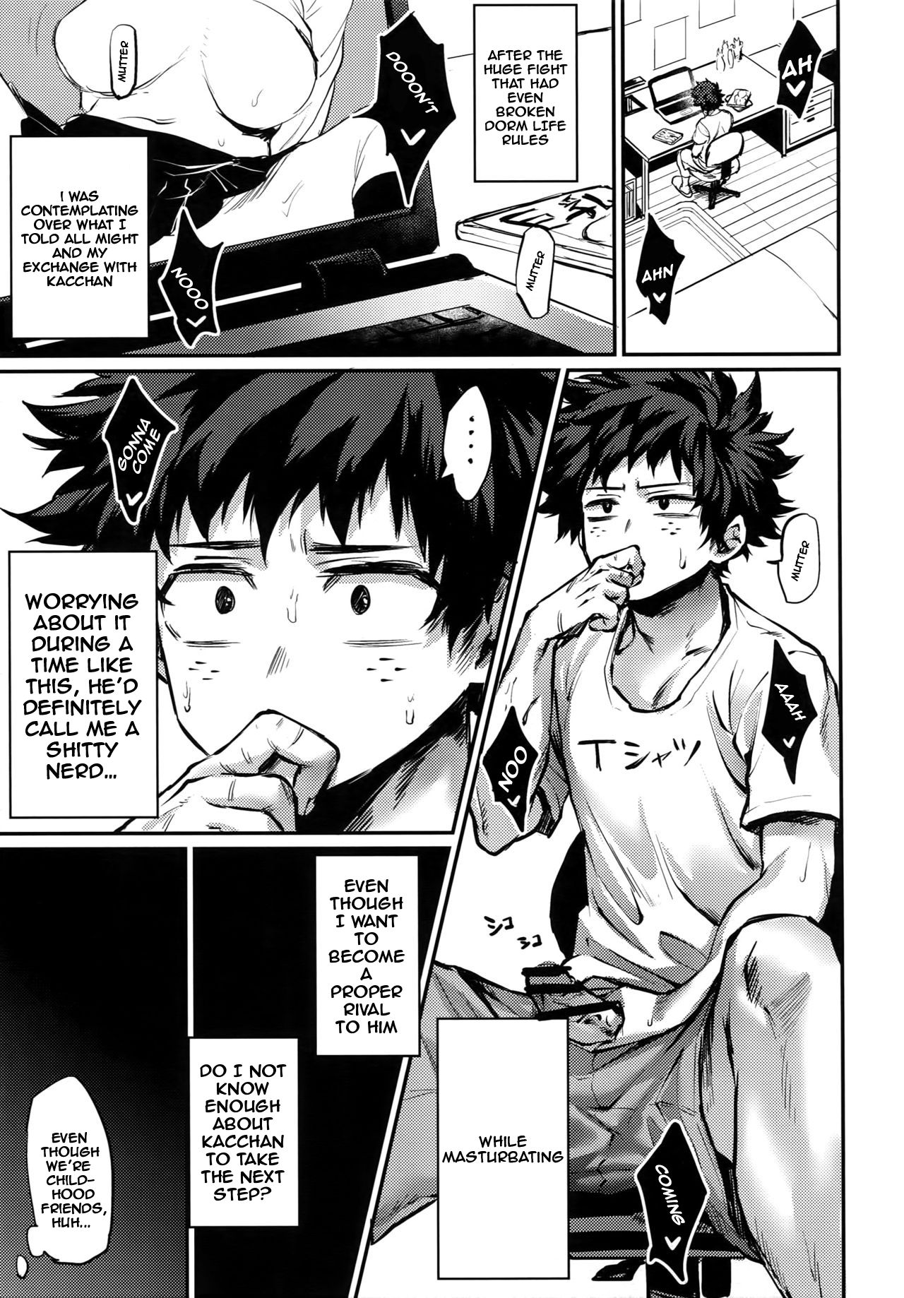 (爆恋ダイナマイト!) [ささみの丸焼き (鳥喰ささみ)] にたものどうし (僕のヒーローアカデミア) [英訳]