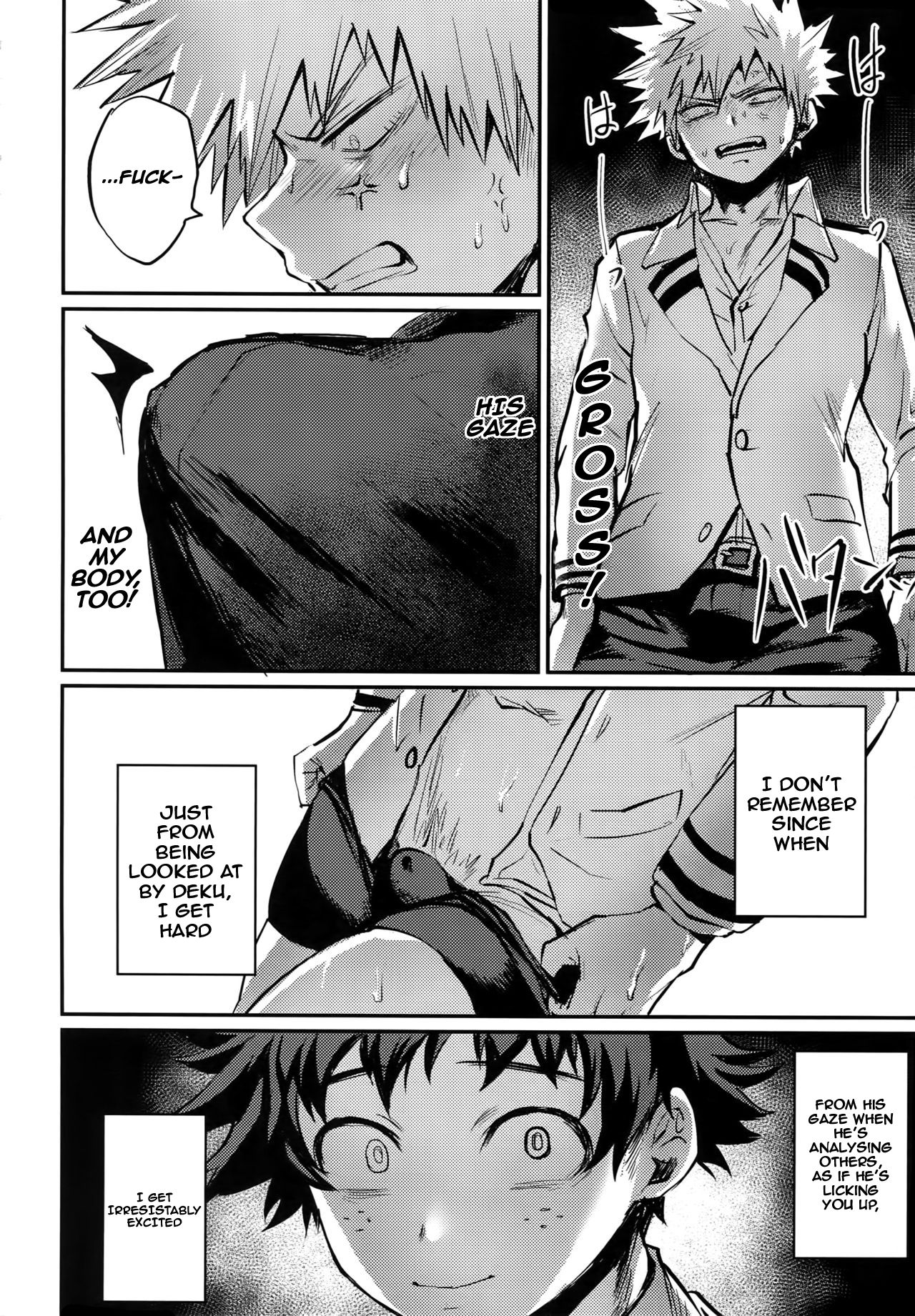 (爆恋ダイナマイト!) [ささみの丸焼き (鳥喰ささみ)] にたものどうし (僕のヒーローアカデミア) [英訳]