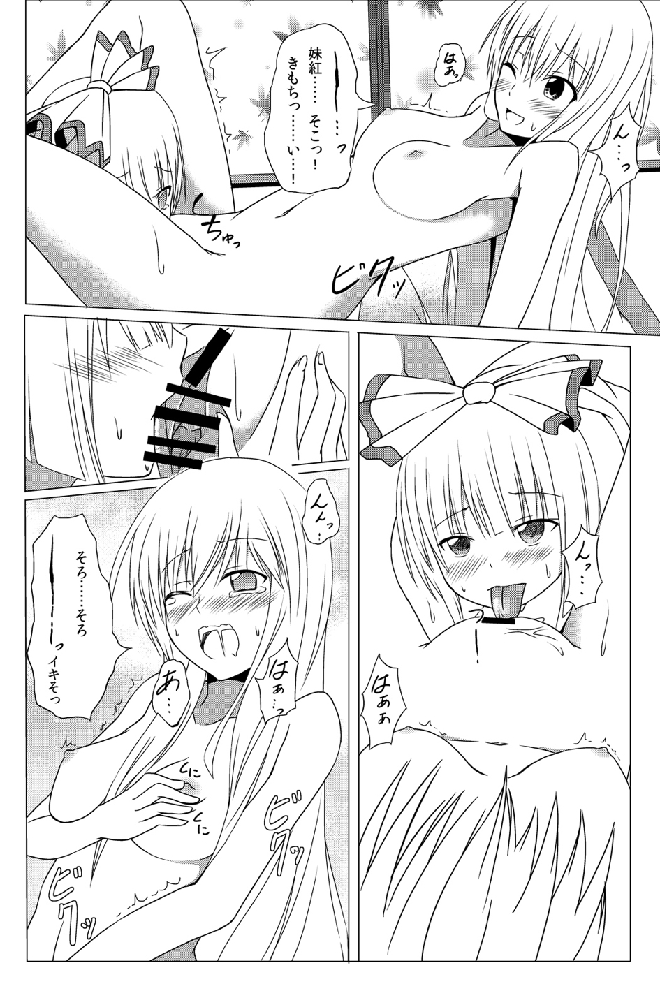 (C84) [井戸端会議所 (ふりいど)] 私の可愛いもこたん (東方Project)