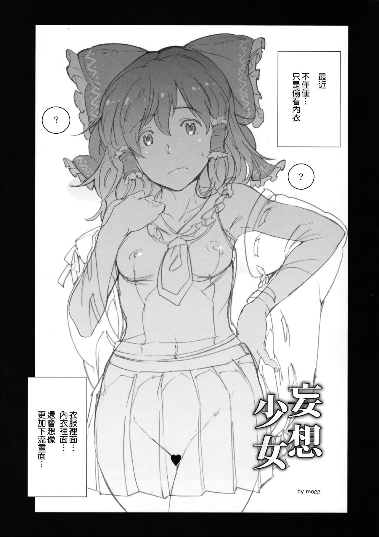 (例大祭14) [笑顔で暴力 (mogg)] 妄想少女 (東方Project) [中国翻訳]