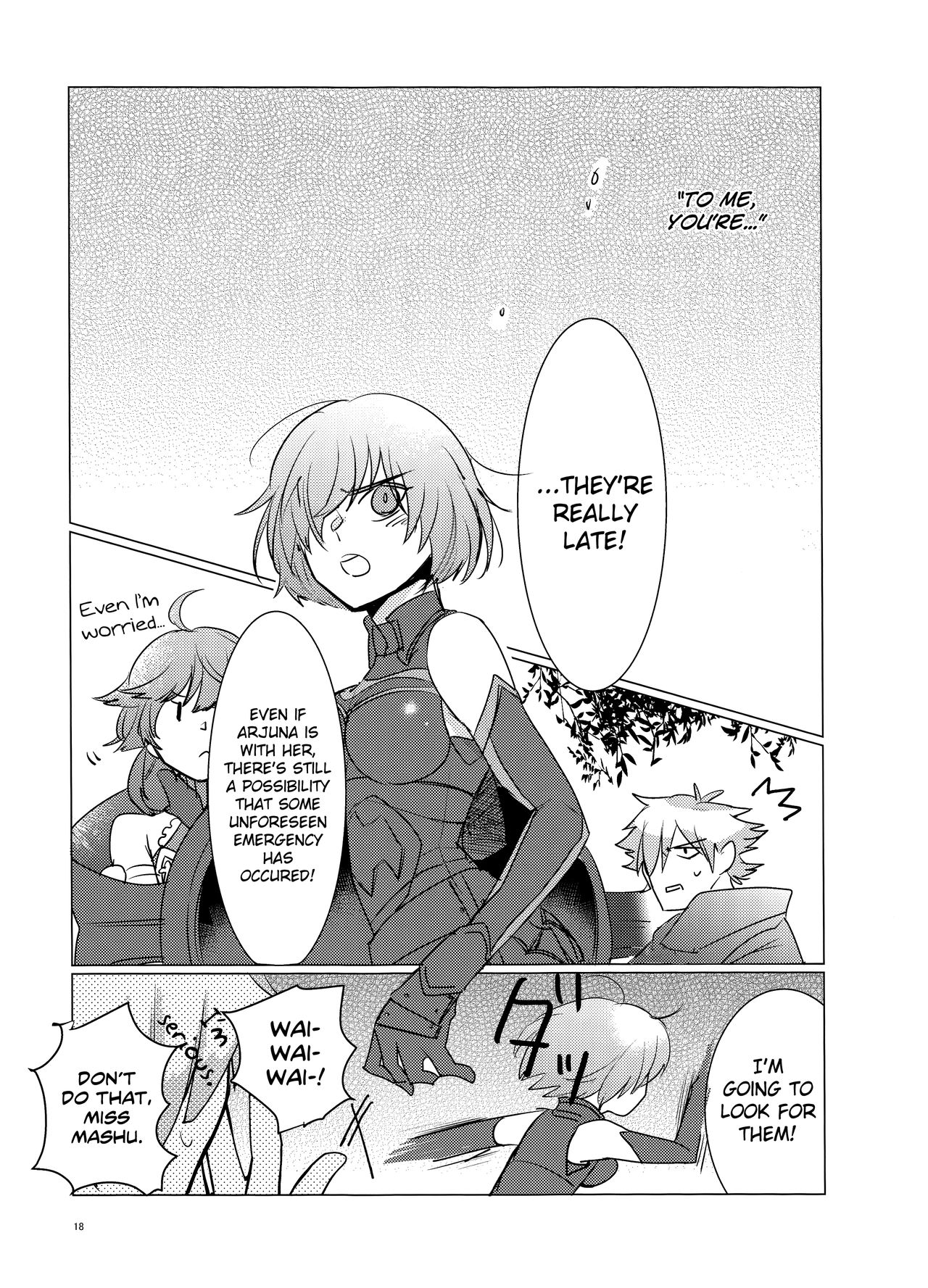 (王の器 Grail Oath) [Fiesole (べっこうめがねぶち子 )] 夜空の星の満天の下 (Fate/Grand Order) [英訳]