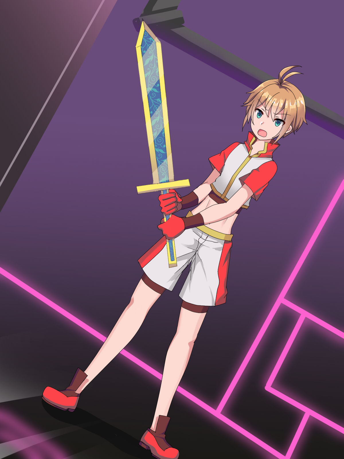 [ふりかけぱらぱら] フタナリ魔族のお姉さんに敗北したら～ヒーローおねしょた調教～