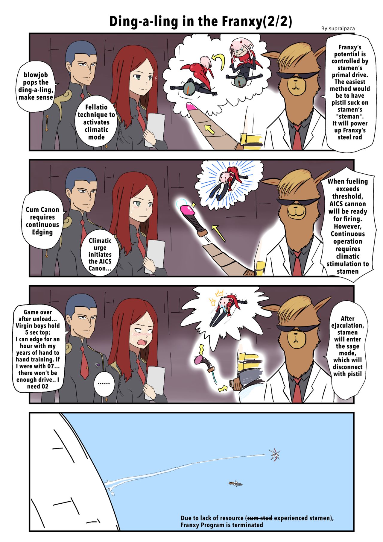 [supralpaca] Ding-a-ling in the FranXY (ダーリン・イン・ザ・フランキス) [英語]