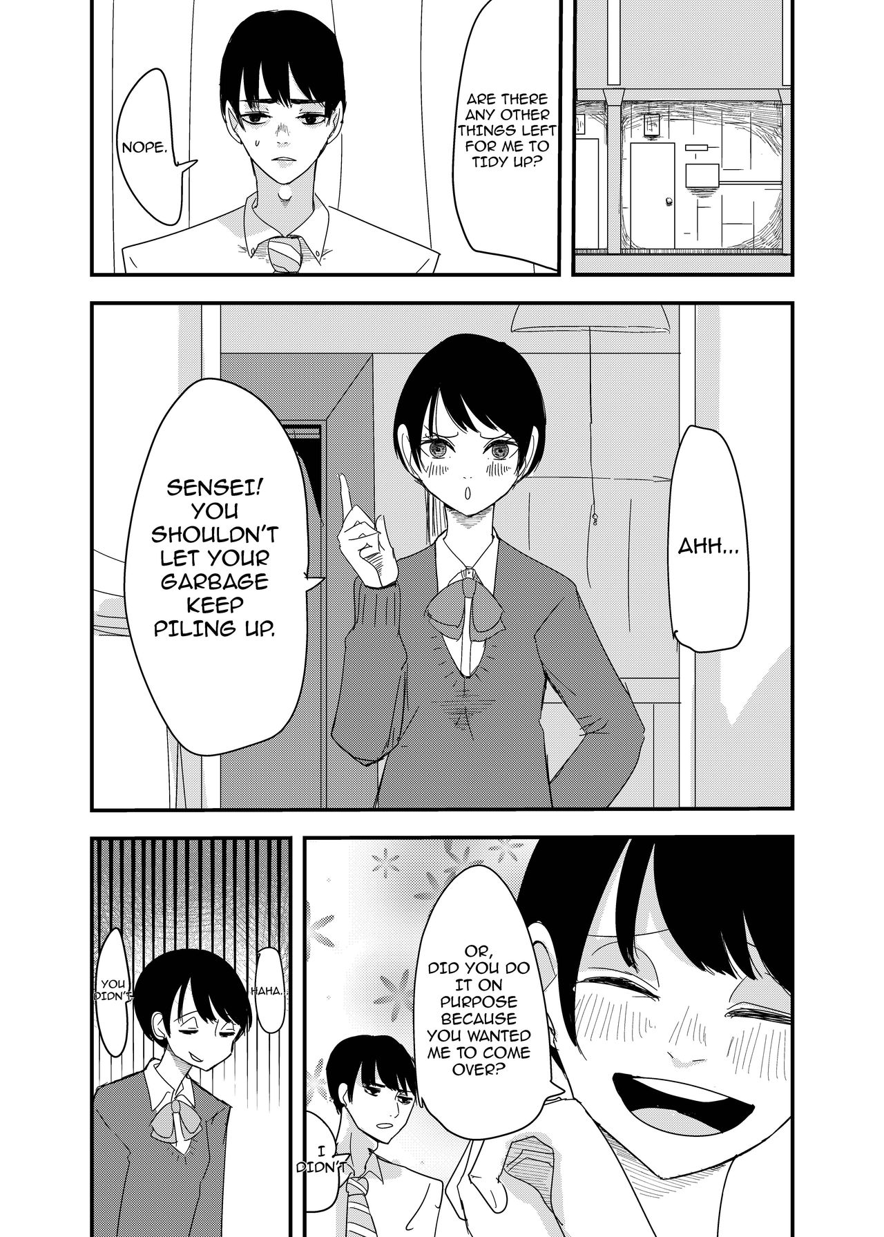 [アウェイ田] 先生、えっちしよ？ [英訳]