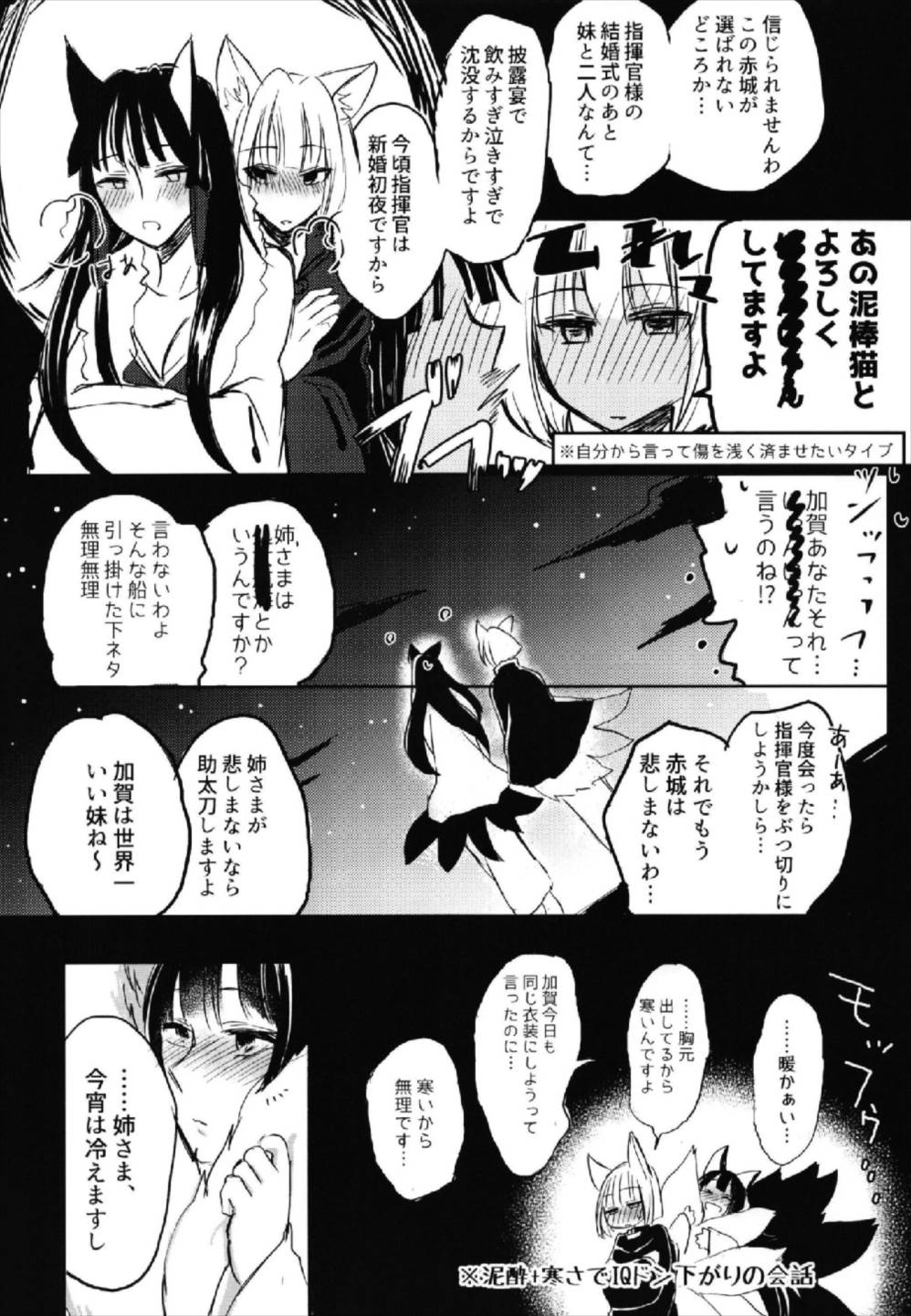 (Girls Love Festival 22) [百合畑牧場 (紺)] 昨夜までのはノーカンです (アズールレーン)