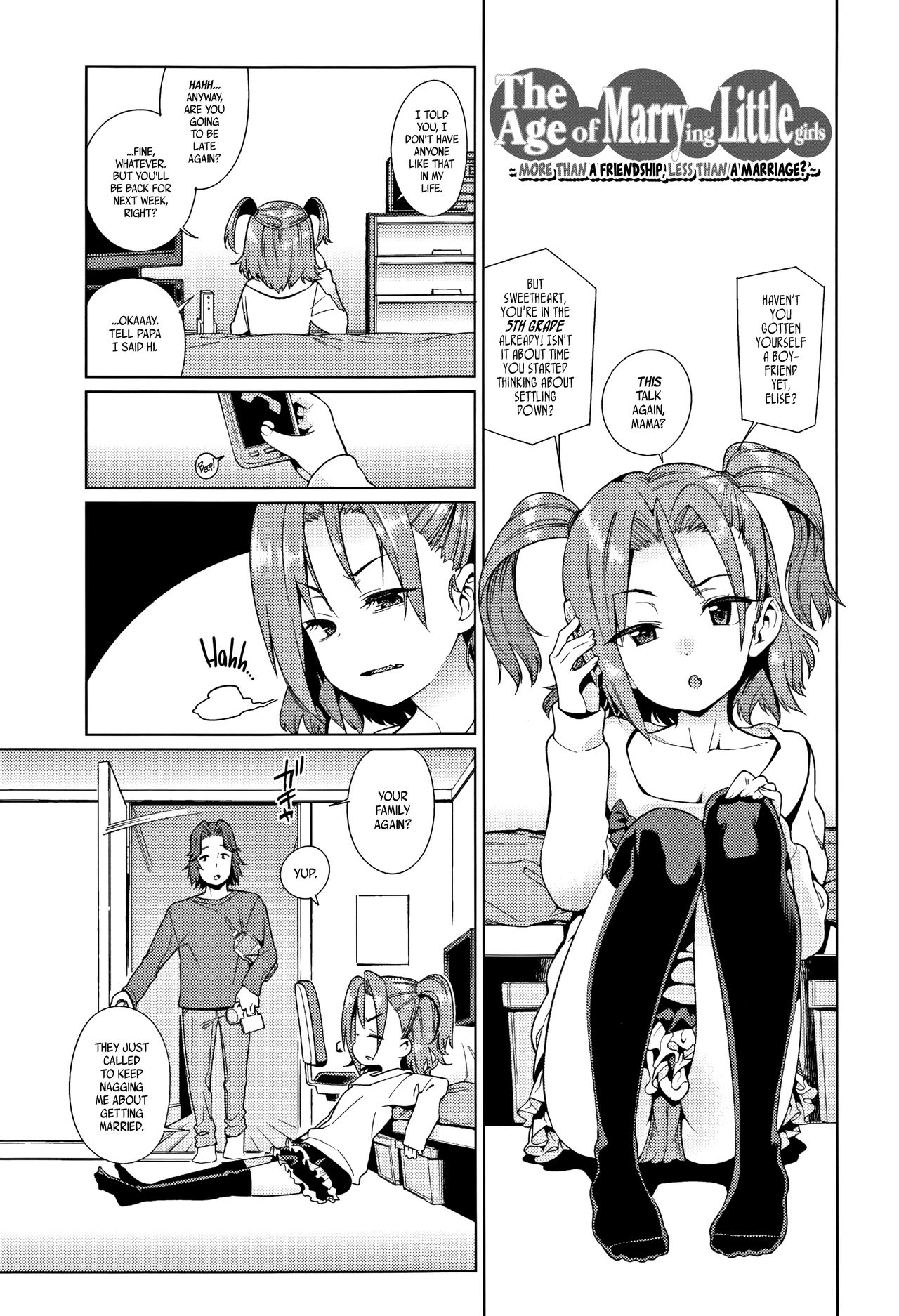 [源五郎] 少女婚活時代 -Looking for the one- 第1-6話 [英訳]