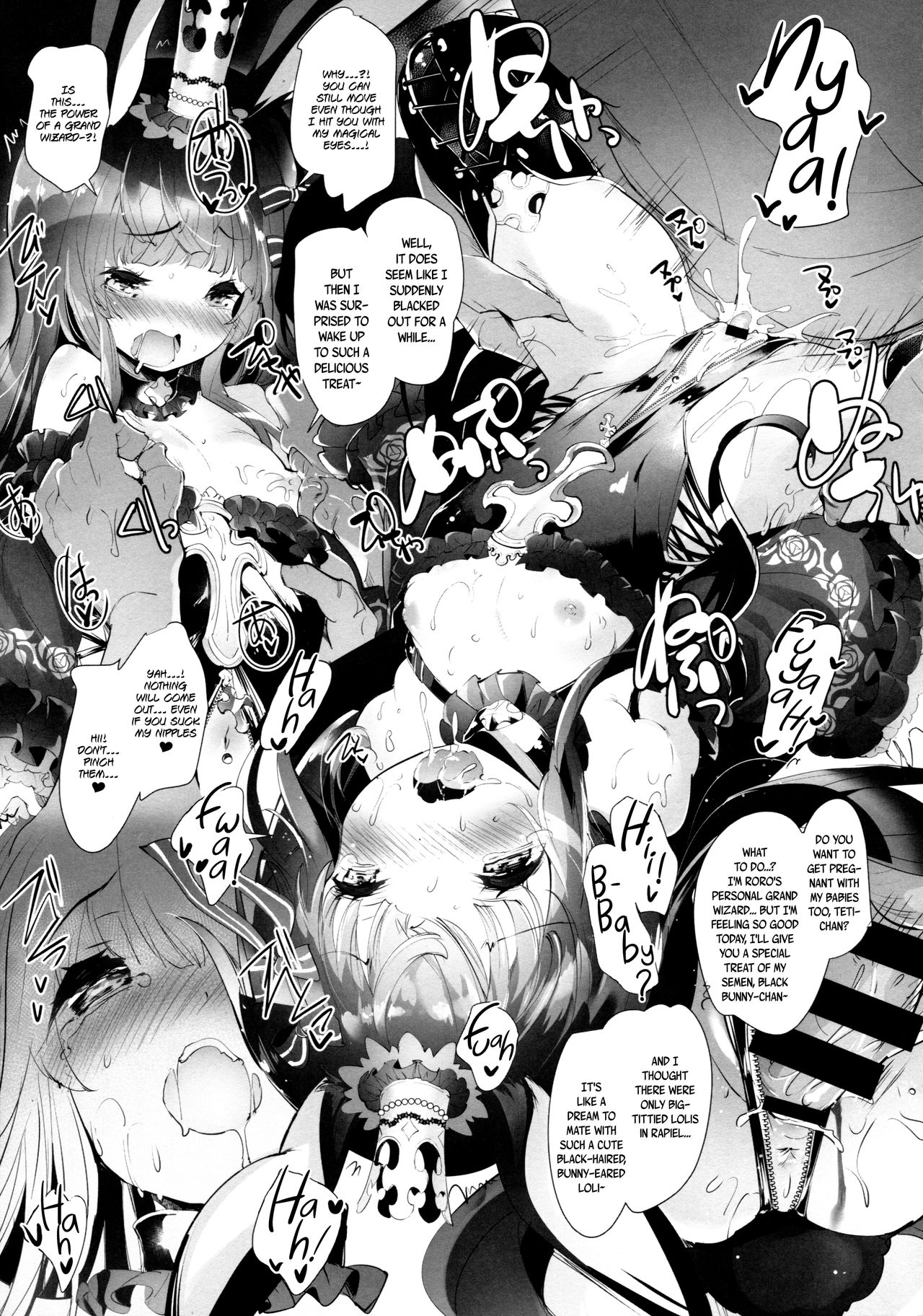 (C92) [Misty Isle (そりむらようじ)] うさ耳プリンセスと異世界子作りライフ!! 2 [英訳]