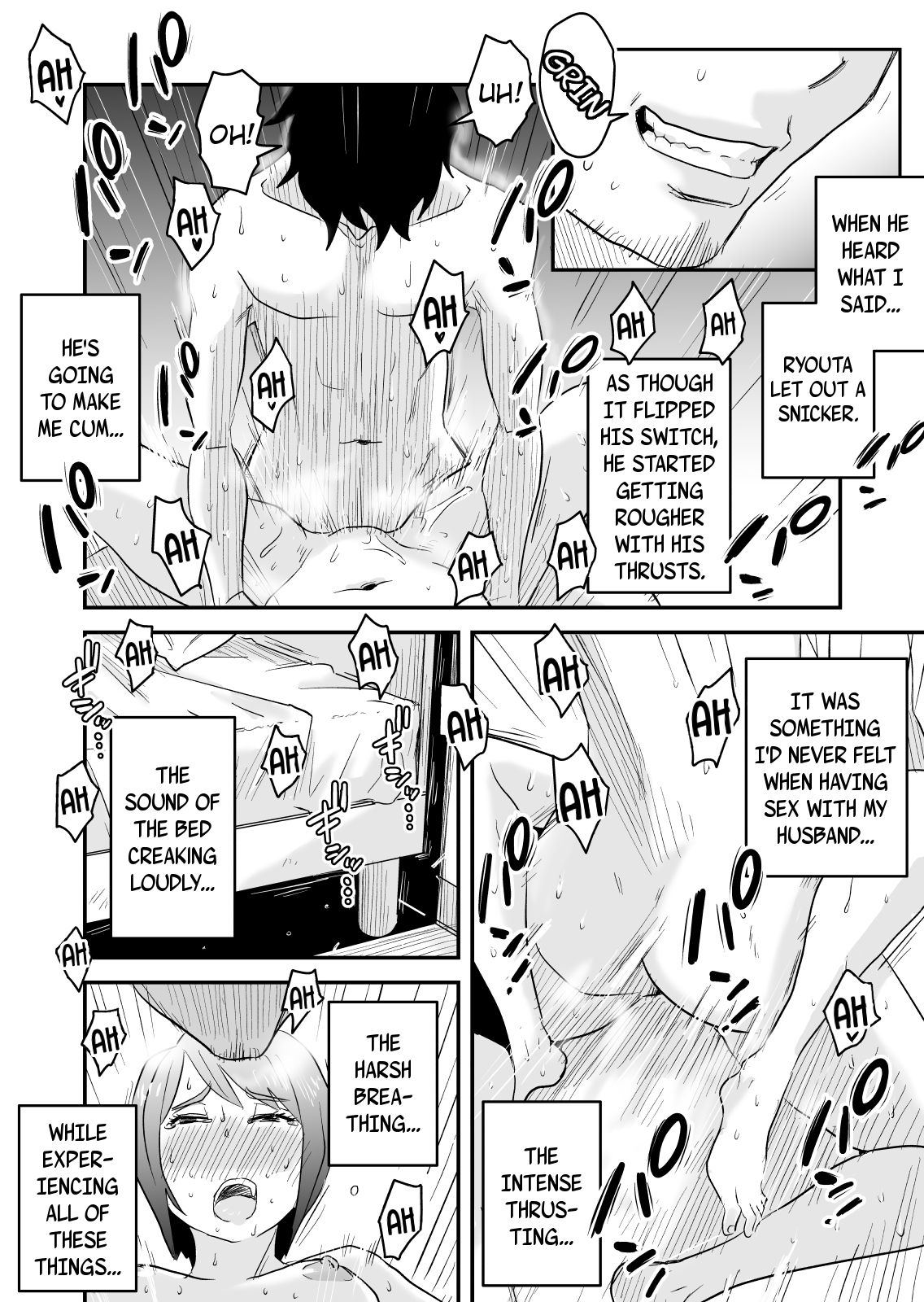 [はいとく先生] ネトラレ妄想シンドローム～後編～ [英訳]