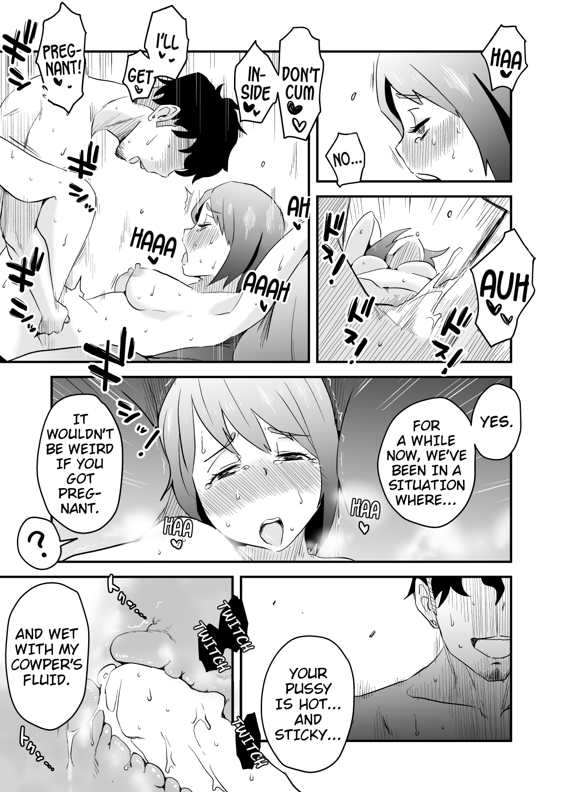 [はいとく先生] ネトラレ妄想シンドローム～後編～ [英訳]