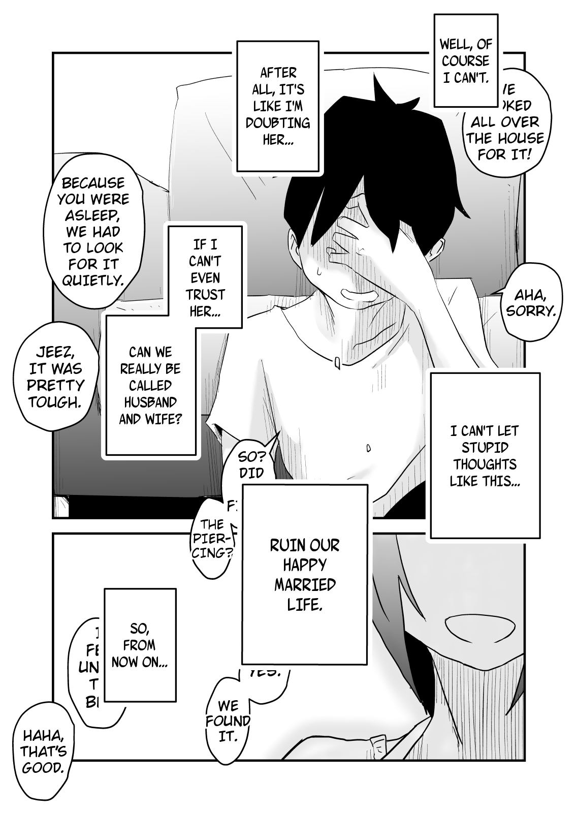 [はいとく先生] ネトラレ妄想シンドローム～後編～ [英訳]