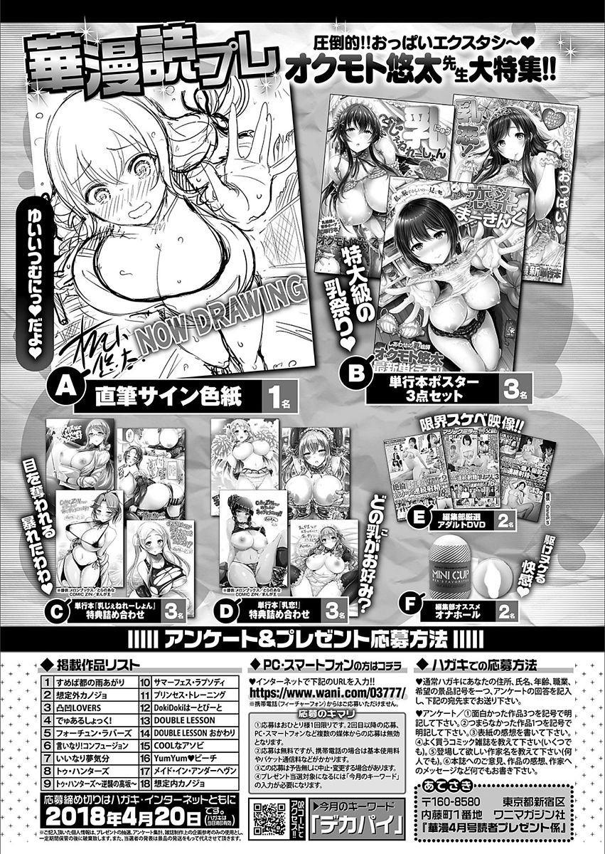 COMIC 華漫 2018年4月号 [DL版]