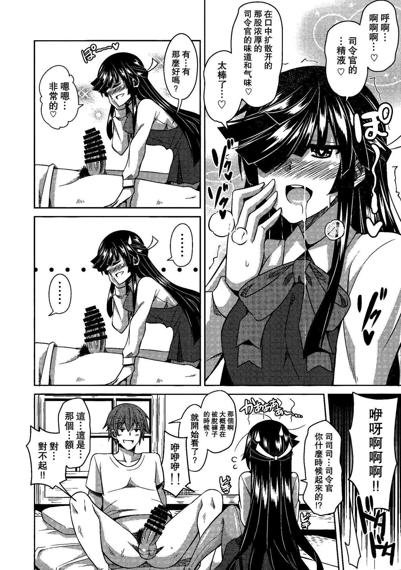 (C89) [何処までも蒼い空に浮かぶ肉。 (肉そうきゅー。)] 見ているだけでは…。 (艦隊これくしょん -艦これ-) [中国翻訳]