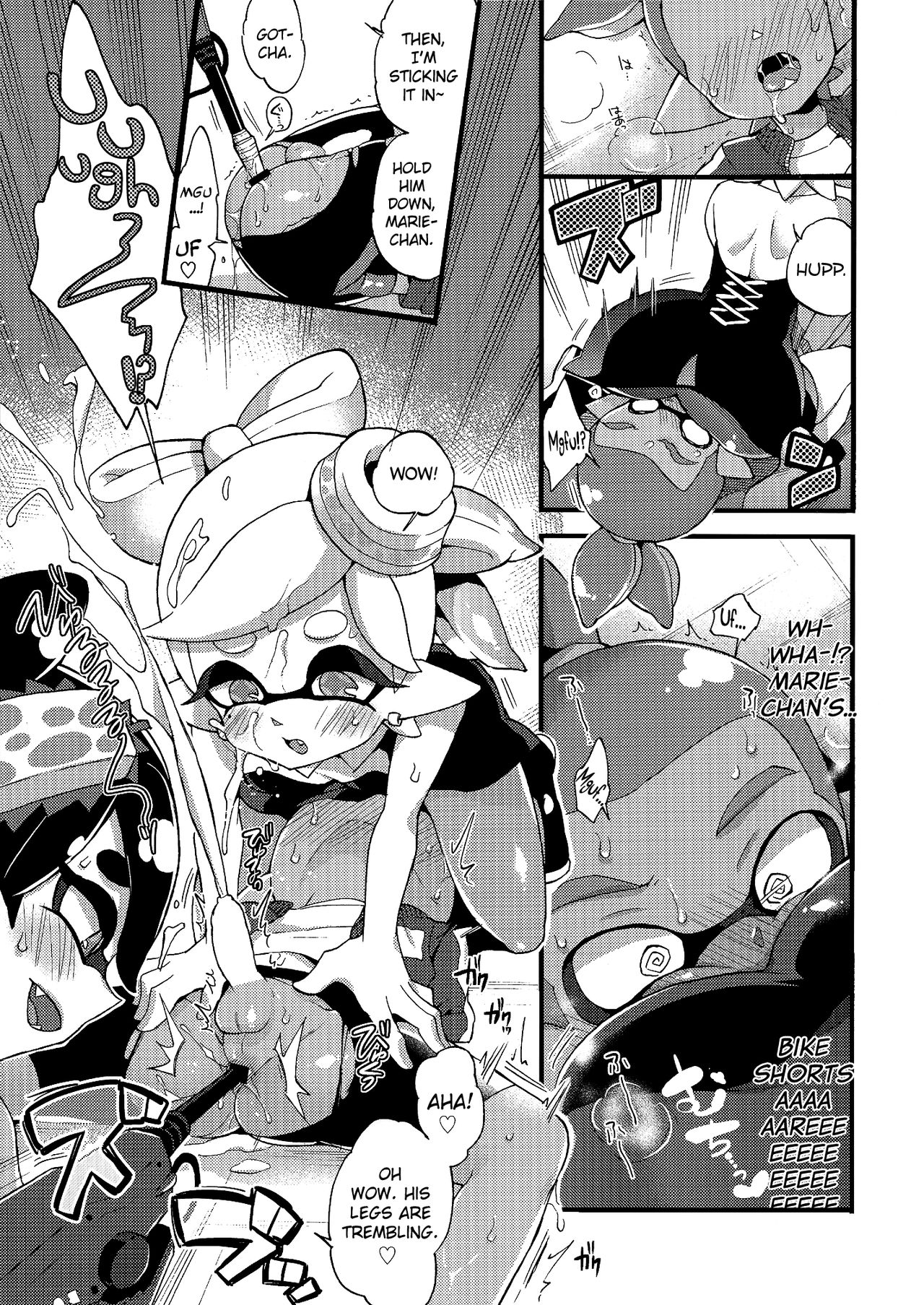 (C92) [紺色ドロップス (森島コン)] 理論上3発までなら耐えられます。 (スプラトゥーン) [英訳]