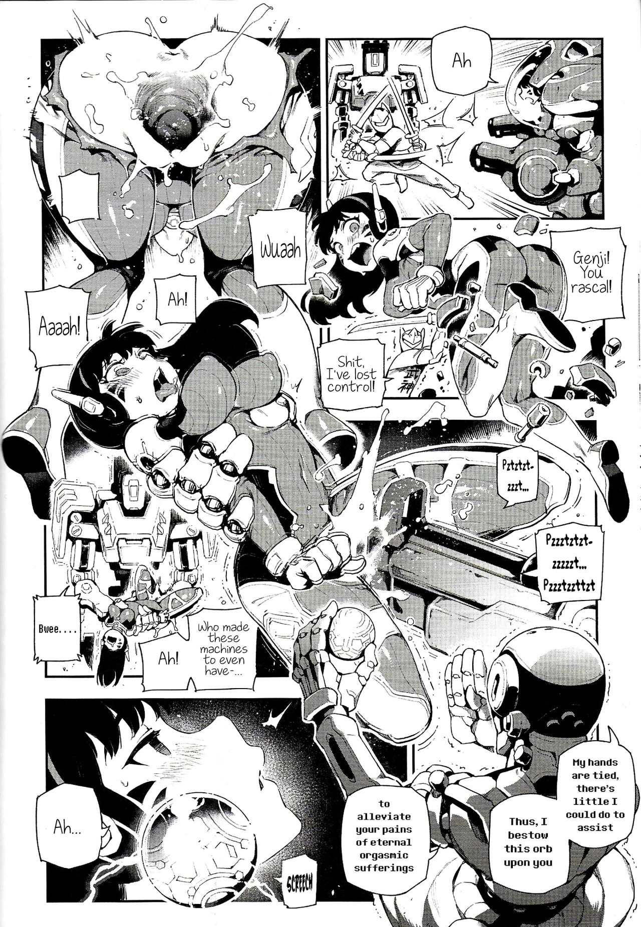 (FF30) [熊掌社 (魚生、俺正讀)] OVERTIME!! OVERWATCH FANBOOK VOL.2 (Overwatch) [英訳]