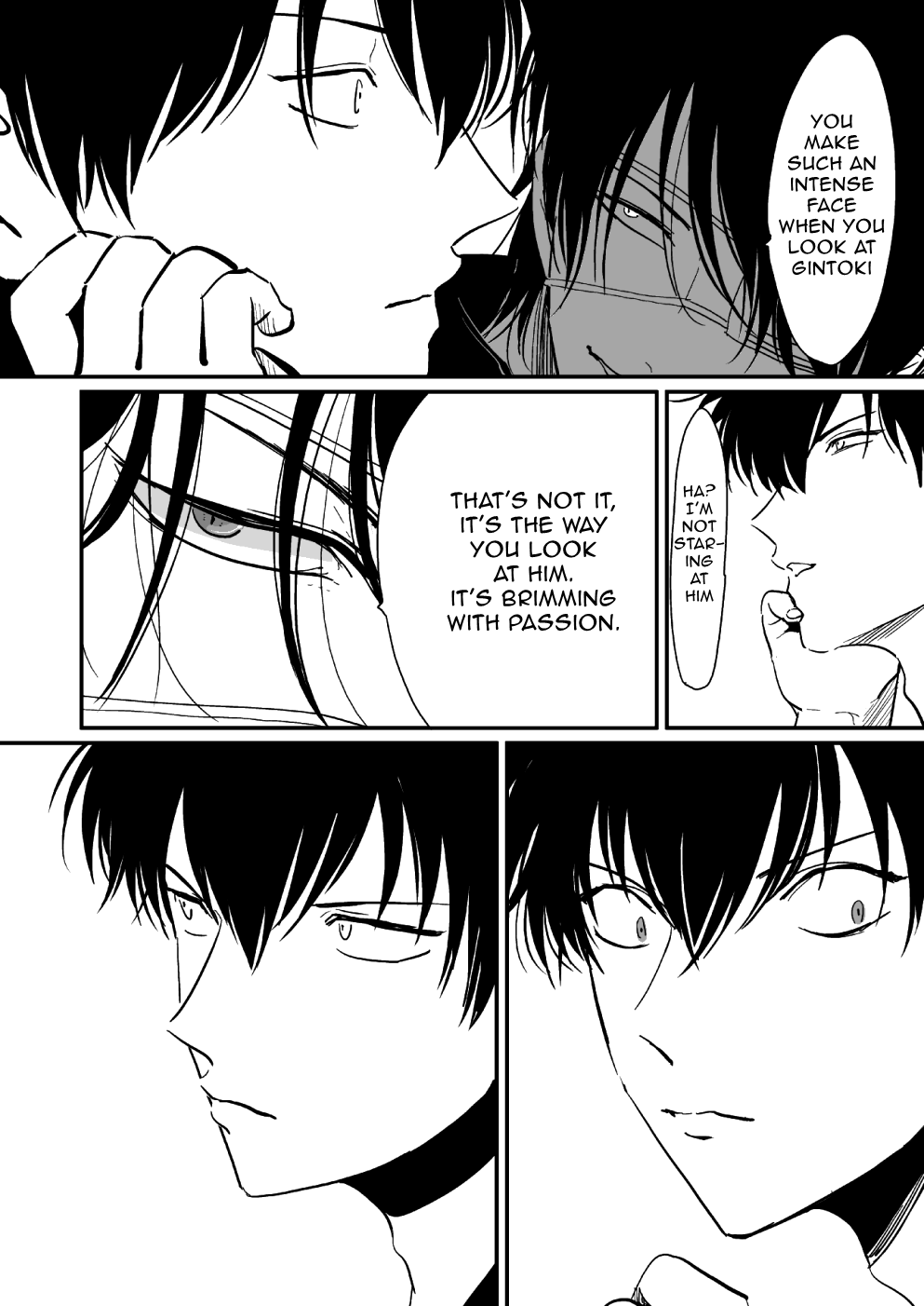 [パライソ (はらだ)] はんぶんこ (銀魂) [英訳] [無修正] [DL版]