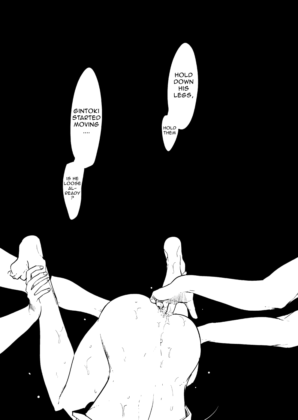 [パライソ (はらだ)] はんぶんこ (銀魂) [英訳] [無修正] [DL版]