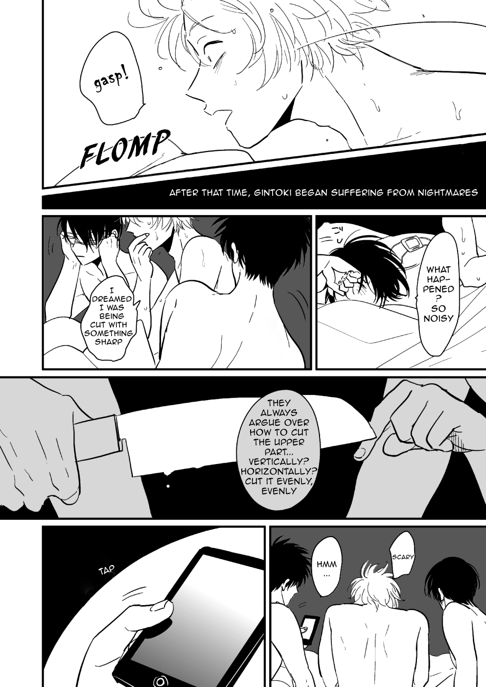 [パライソ (はらだ)] はんぶんこ (銀魂) [英訳] [無修正] [DL版]