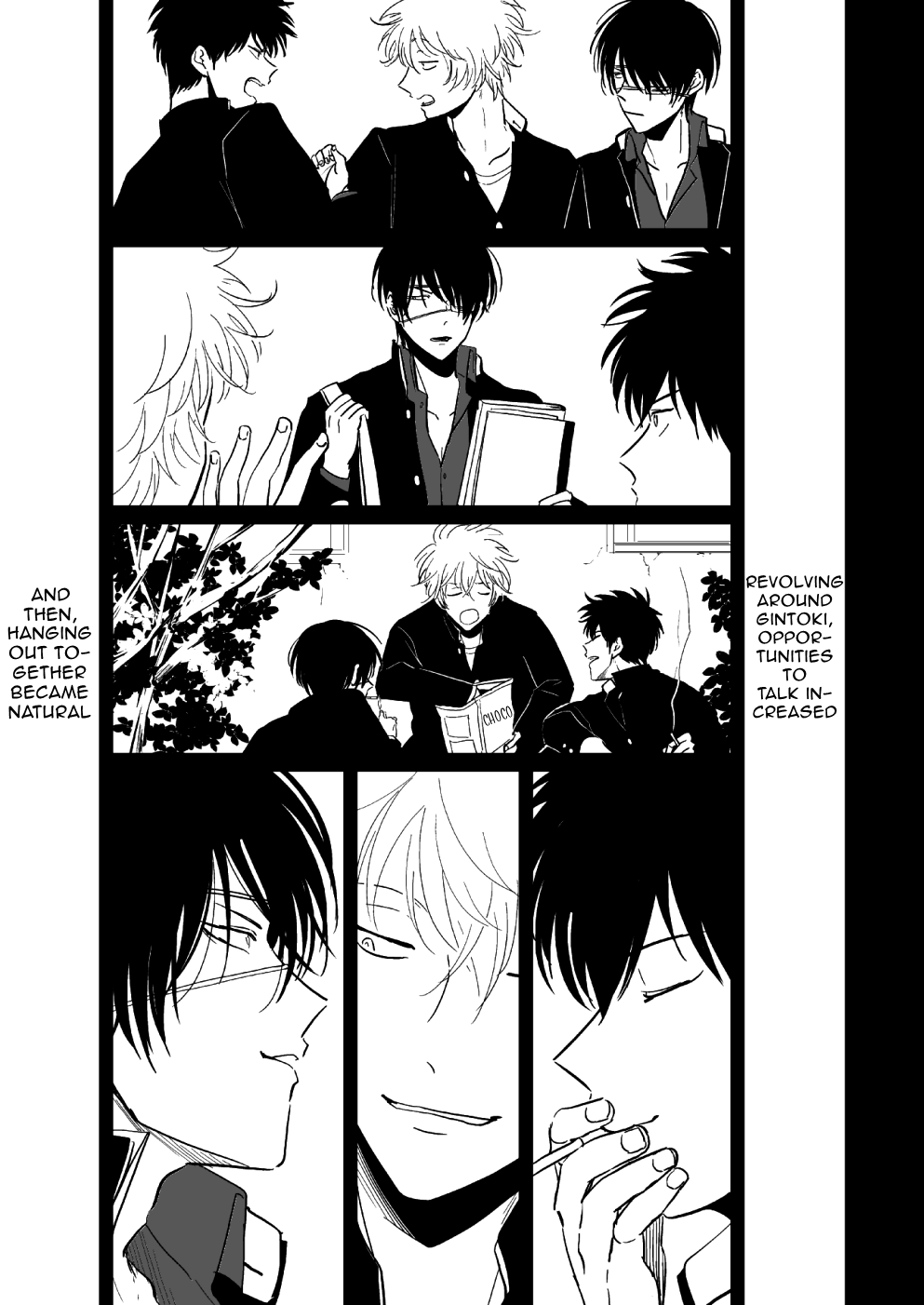 [パライソ (はらだ)] はんぶんこ (銀魂) [英訳] [無修正] [DL版]