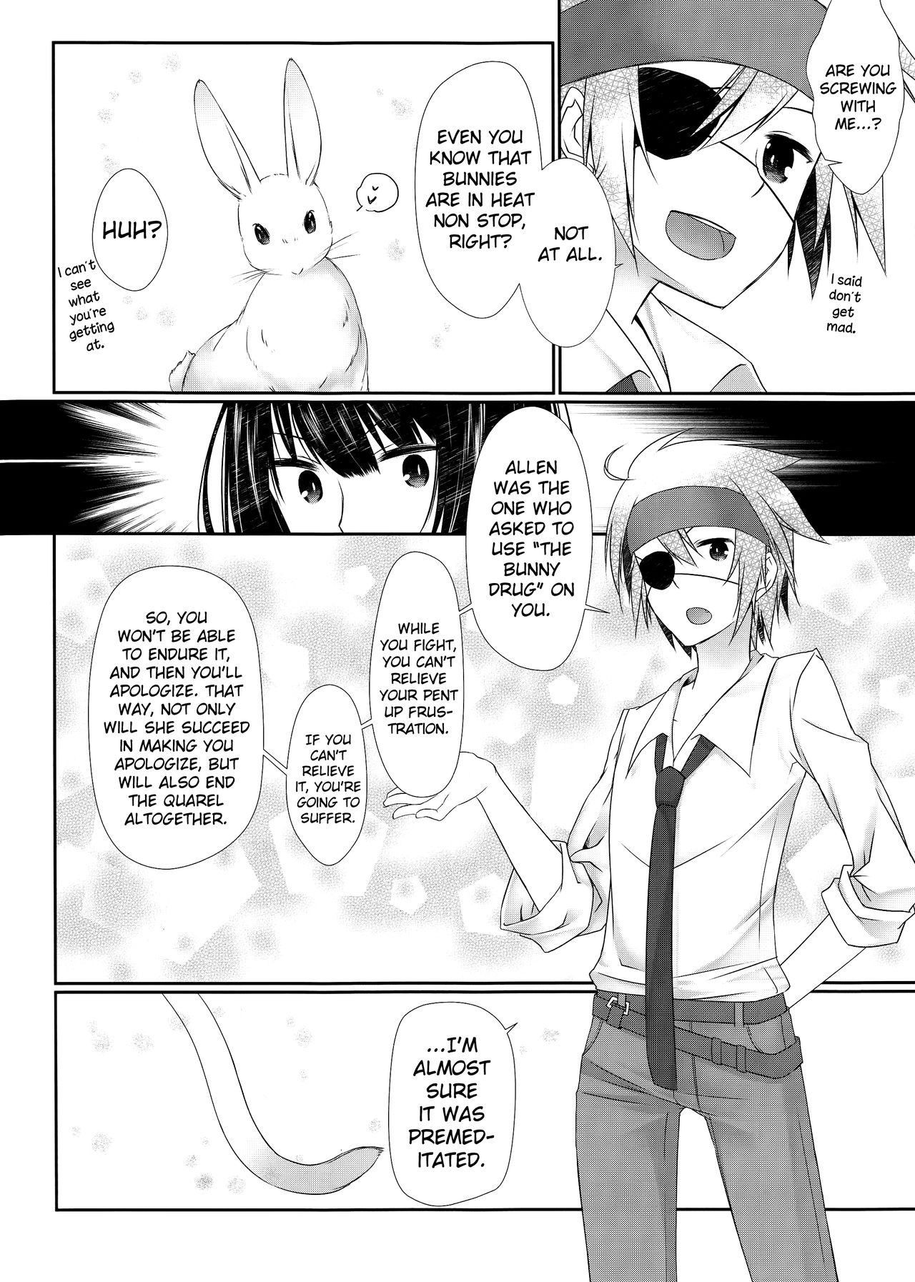 (C84) [いちごと紅茶 (相模琳)] よ・く・ば・り スウィートエンジェル おやしょく！ (ディー・グレイマン) [英訳]