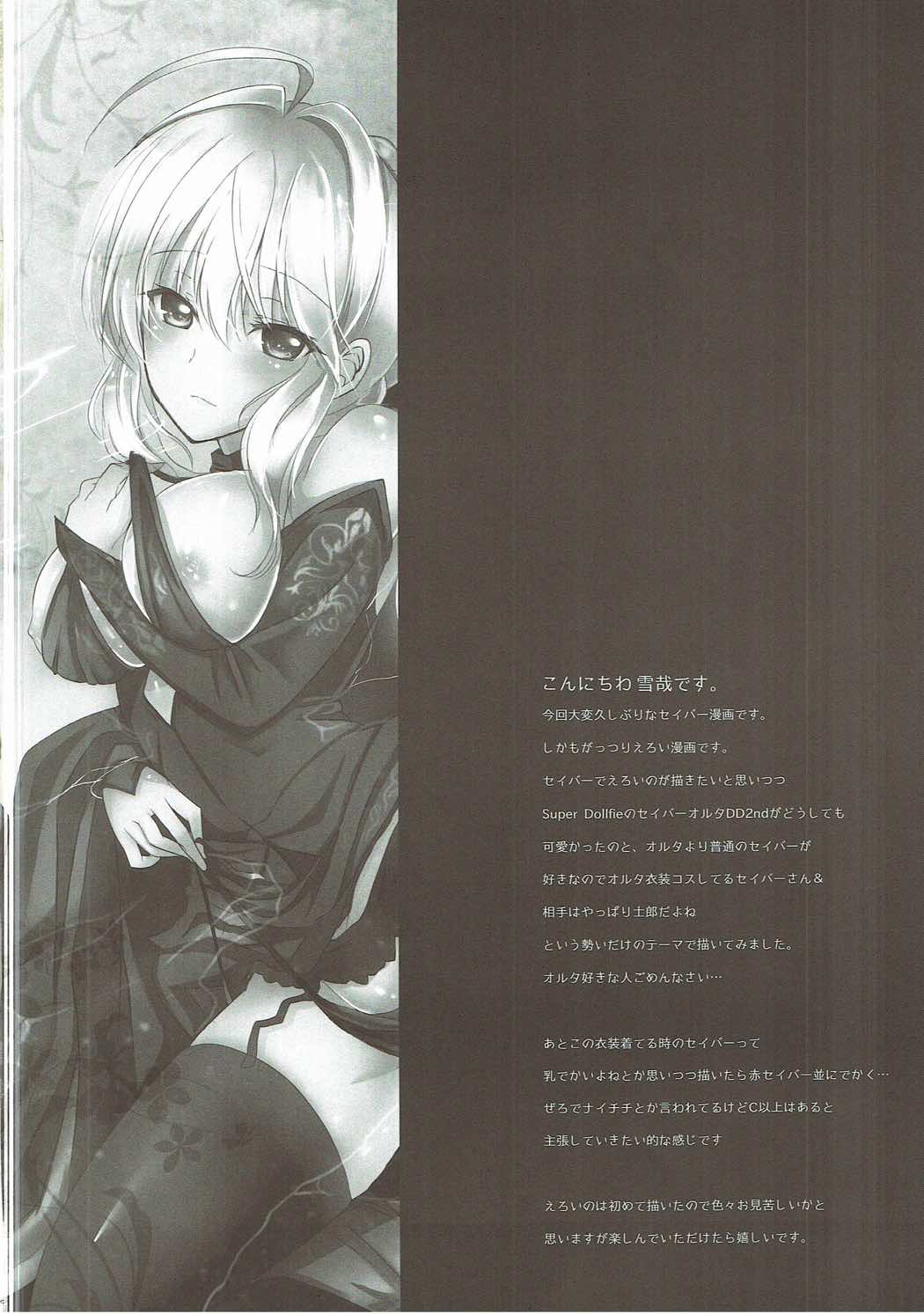 (C86) [SOSL (雪哉)] YOUR EYES ONRY (Fate/stay night)