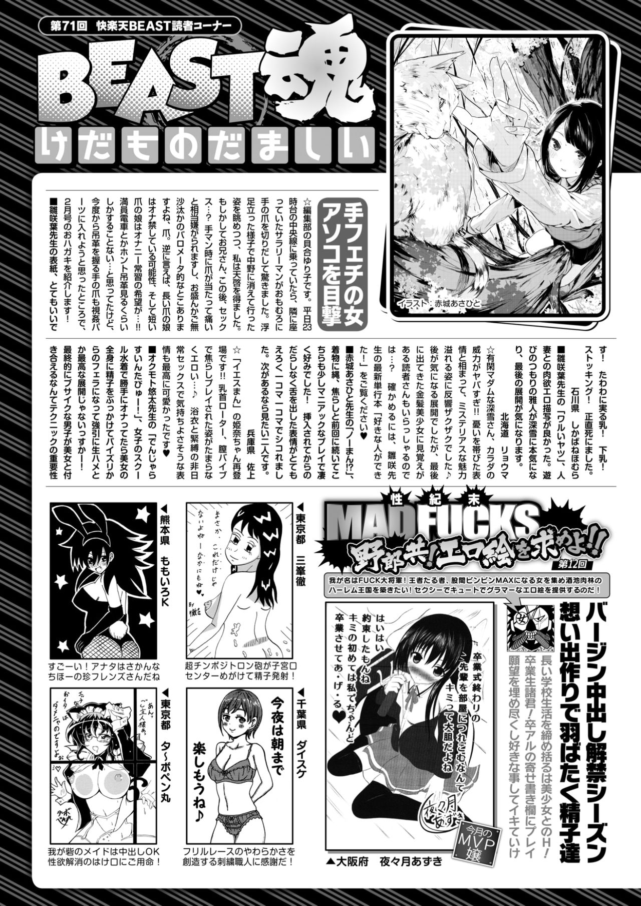 COMIC 快楽天ビースト 2017年4月号 [DL版]