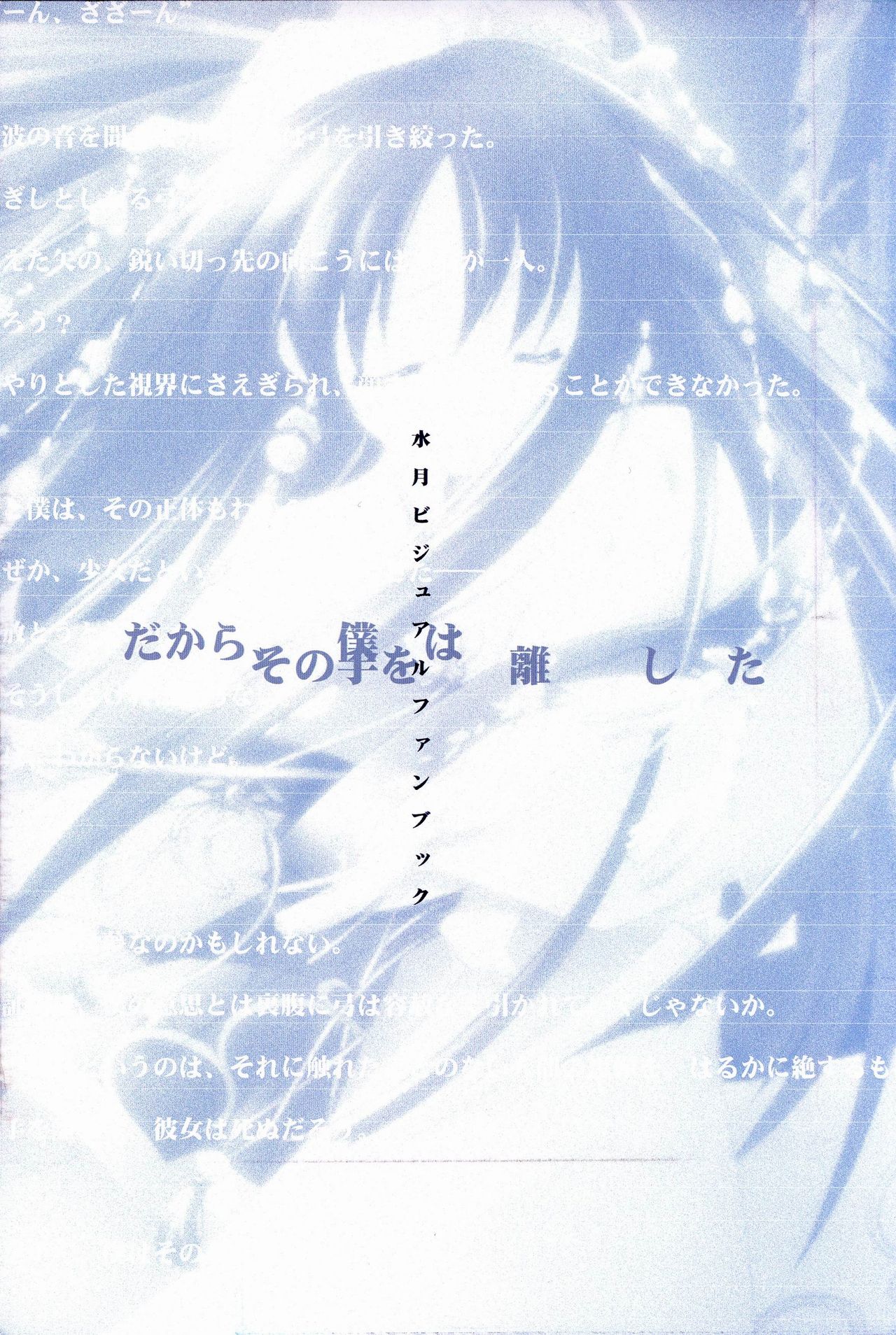 水月ビジュアルファンブック [Incomplete]