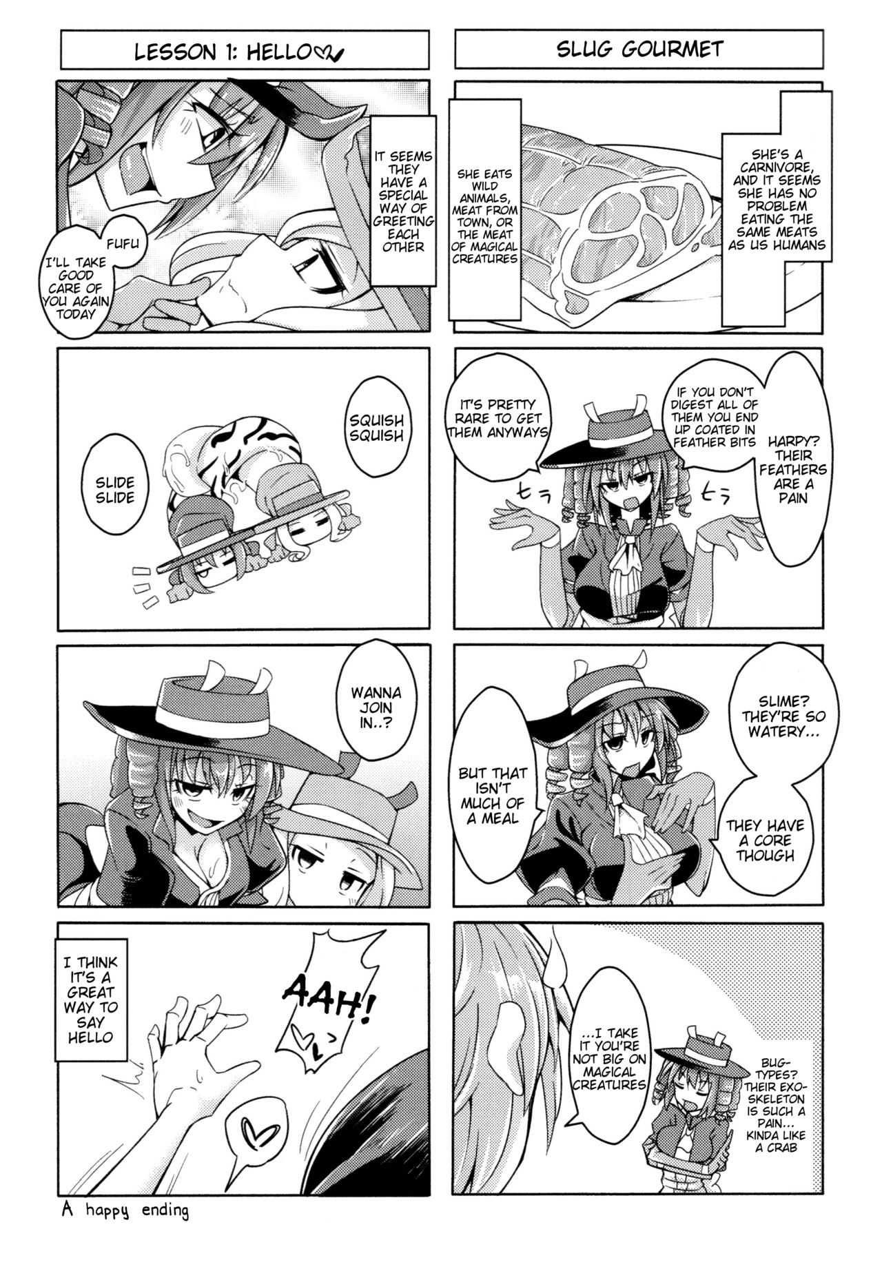 (C90) [SlapStickStrike (ステルス改行)] 私の魔物娘(こいびと)を紹介します! EX6 (もんむす・くえすと!) [英訳]