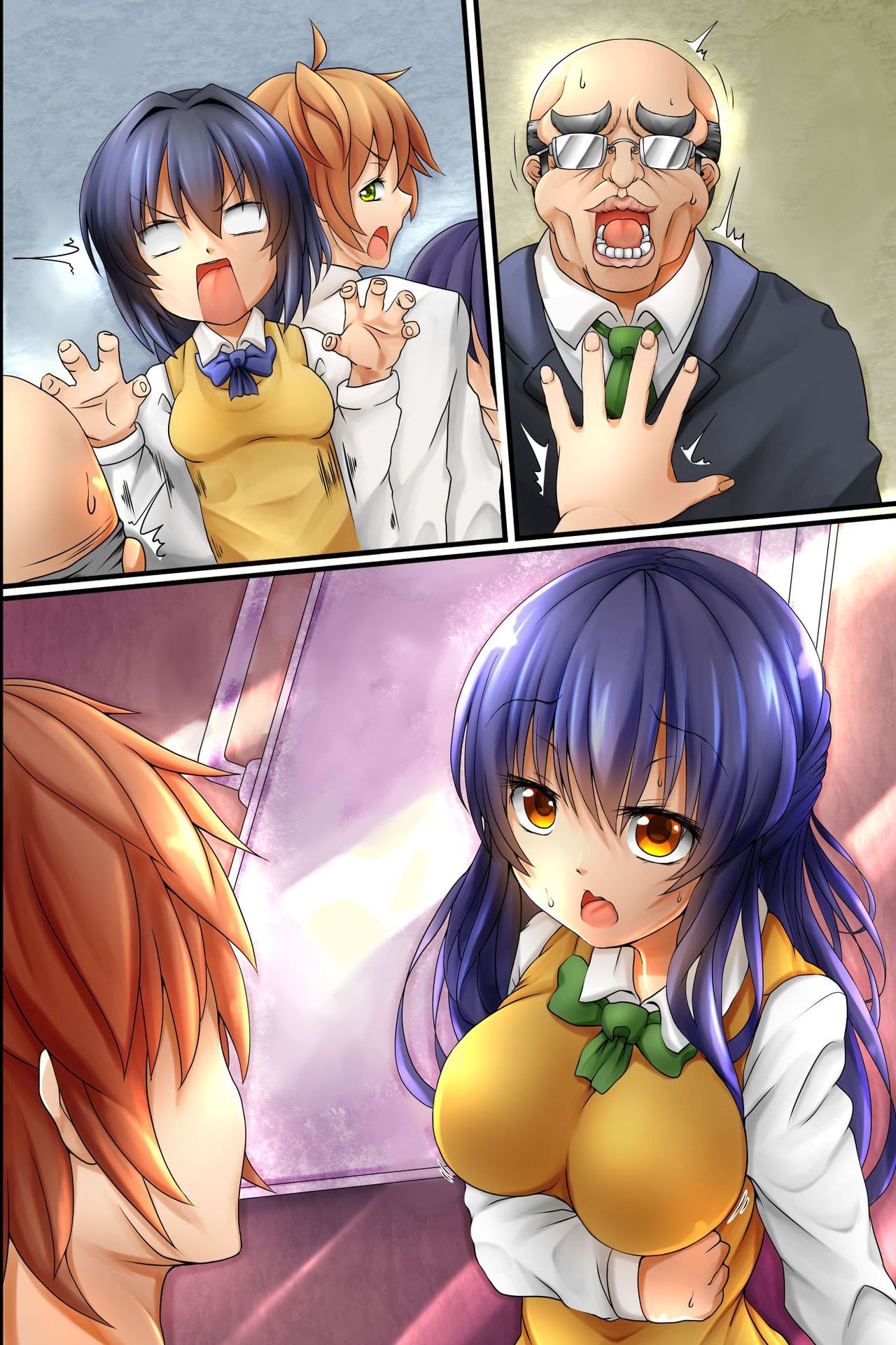 [NCP] エロウィルスに感染したらどんな女も即ビッチ!通勤電車がSEX大乱交!