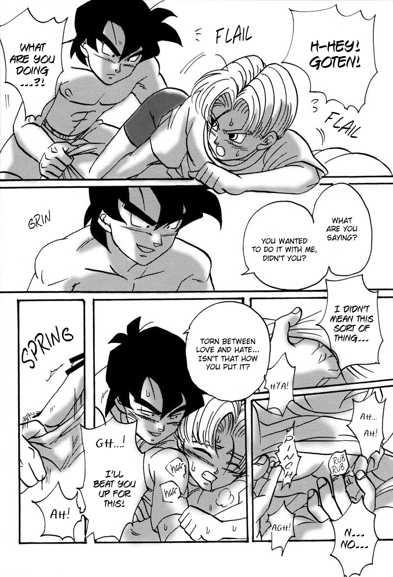 [p-s (ふーか)] BATTLE! (ドラゴンボールZ) [英訳]