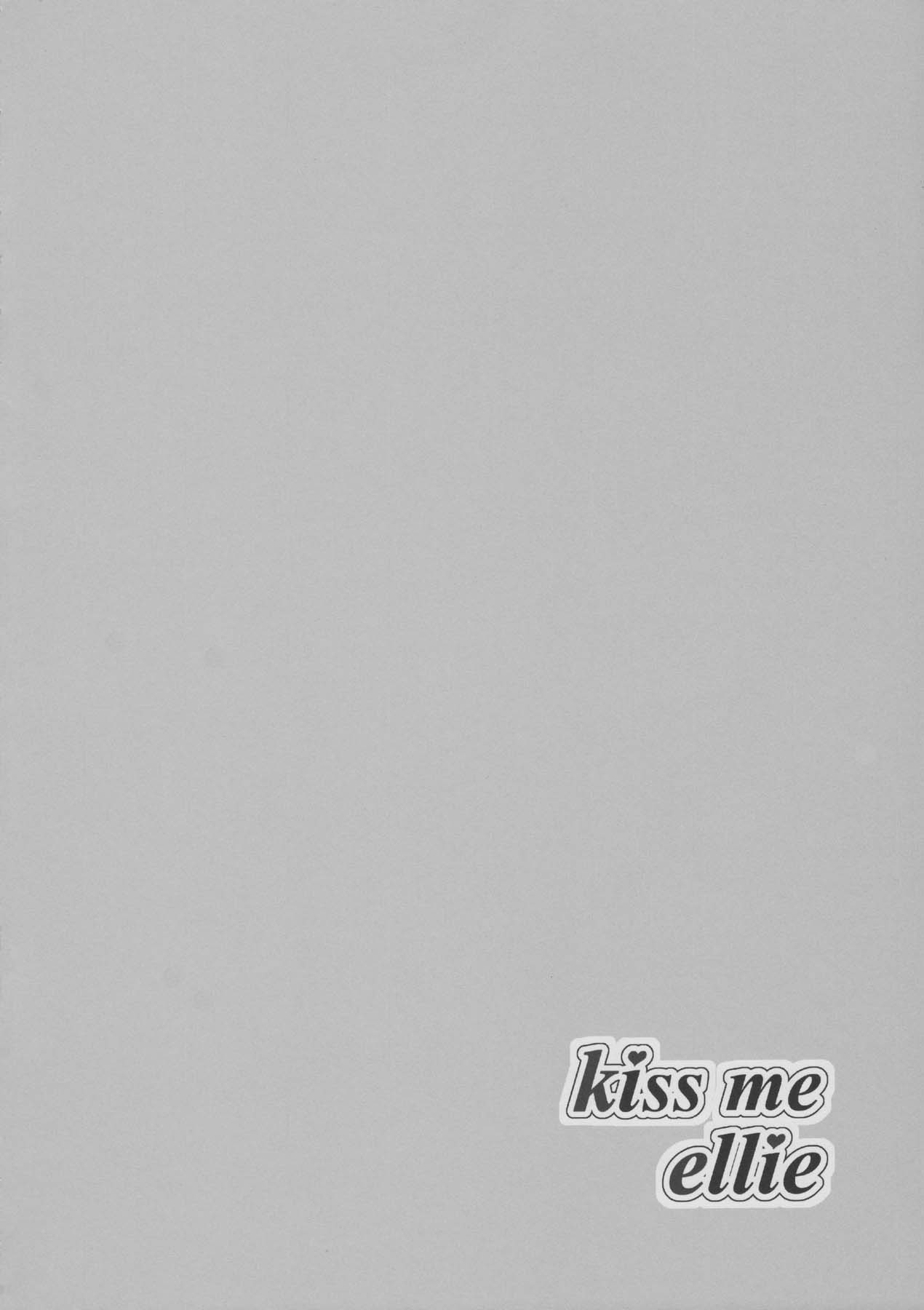 (C90) [布の家 (むーんらいと)] kiss me ellie (ラブライブ!) [英訳]