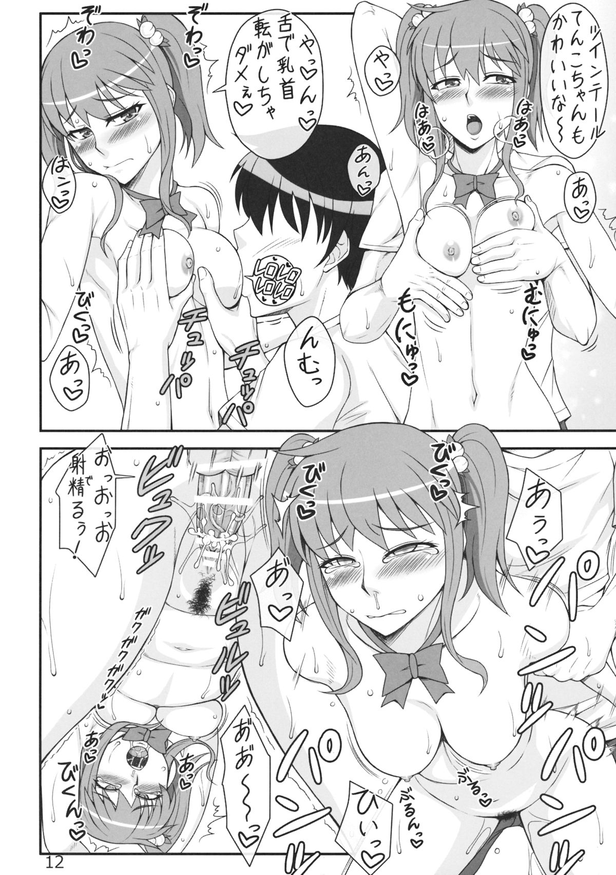 (例大祭12) [静香の海 (武者小路静香)] ミダレガミてんこちゃん (東方Project)