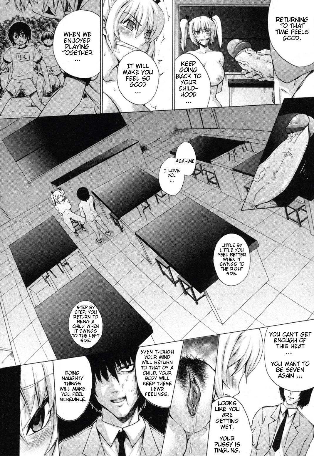 [KANZUME] 本気催眠 ♥ ラブビッチ! (COMIC 真激 2012年6月号) [英訳] [無修正]