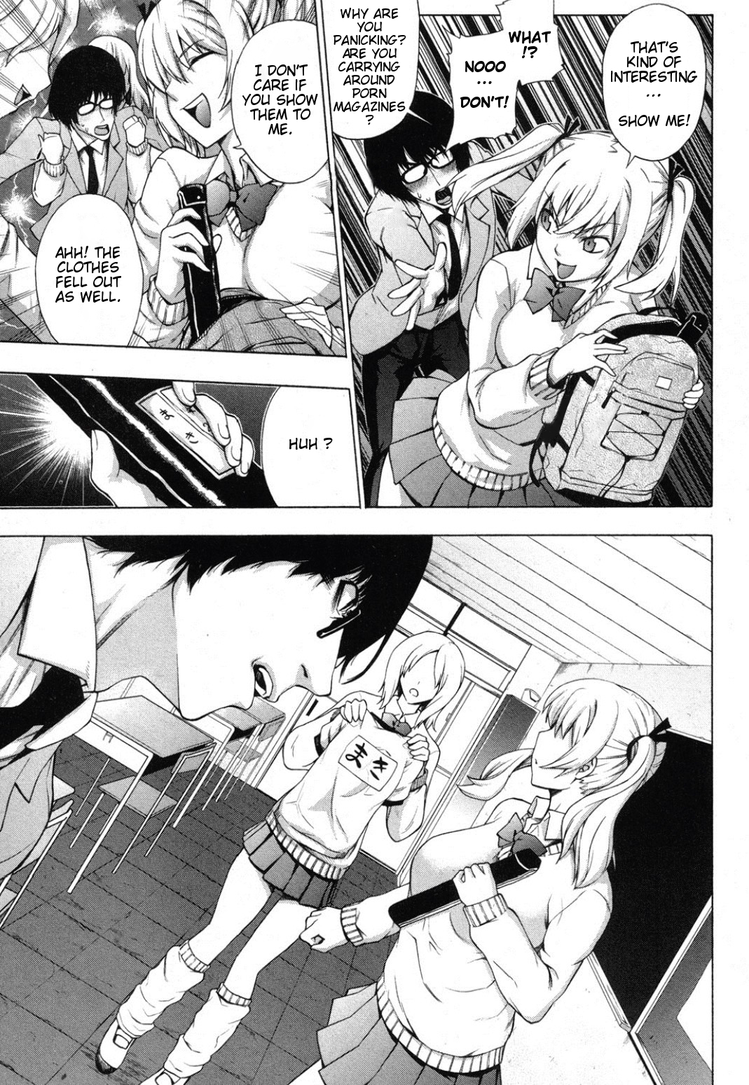 [KANZUME] 本気催眠 ♥ ラブビッチ! (COMIC 真激 2012年6月号) [英訳] [無修正]