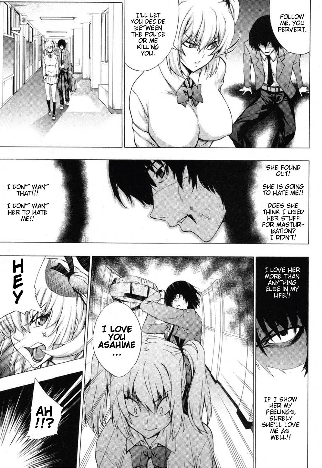 [KANZUME] 本気催眠 ♥ ラブビッチ! (COMIC 真激 2012年6月号) [英訳] [無修正]