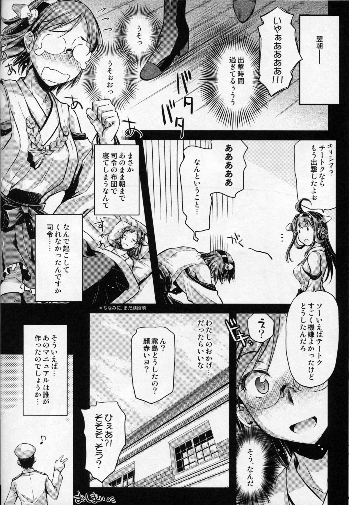 (C87) [怪奇日蝕 (綾野なおと)] ていとくまにゅある (艦隊これくしょん -艦これ-)