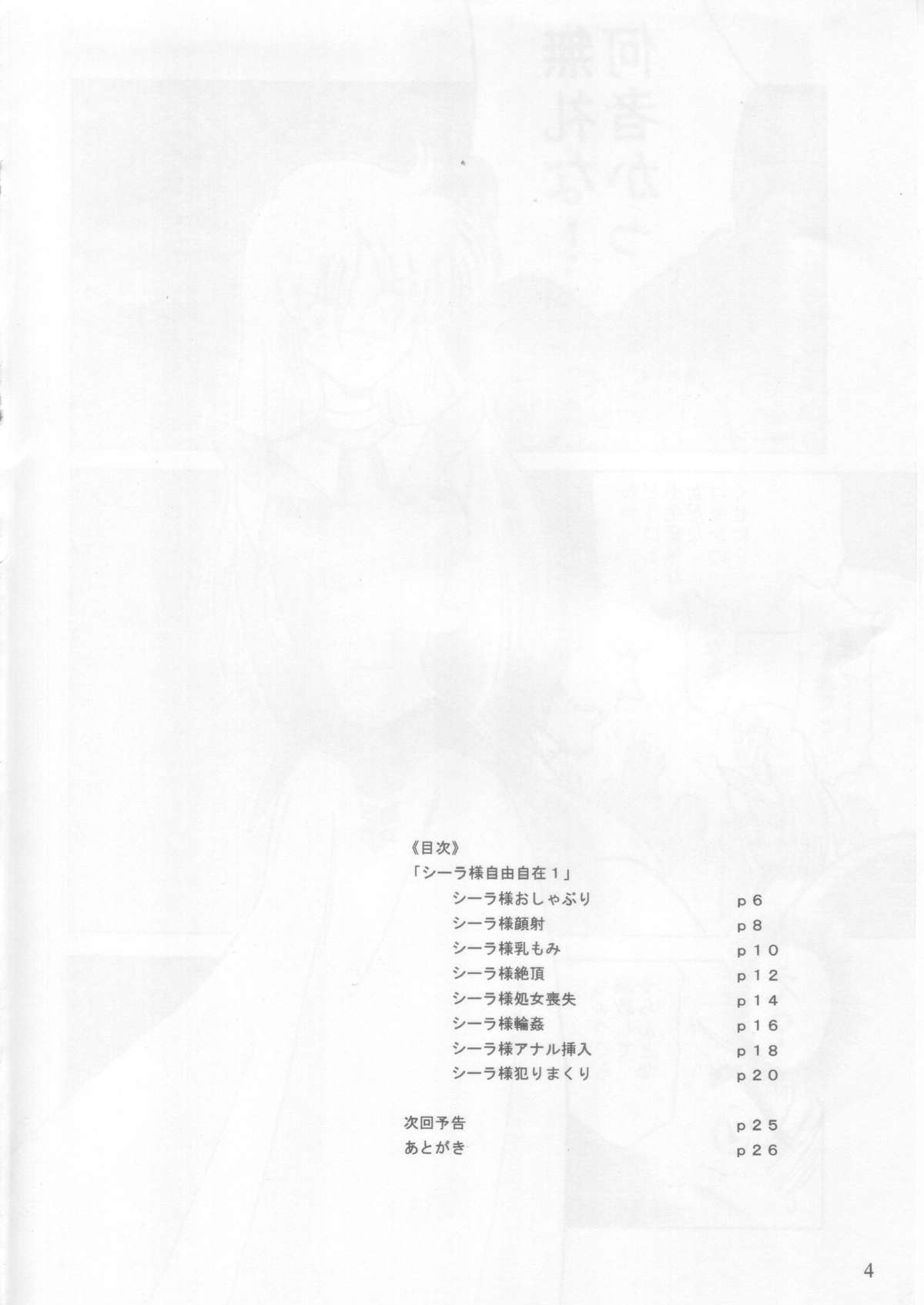 (C67) [ただいま戦闘中!] シーラ様自由自在 1 (聖戦士ダンバイン)