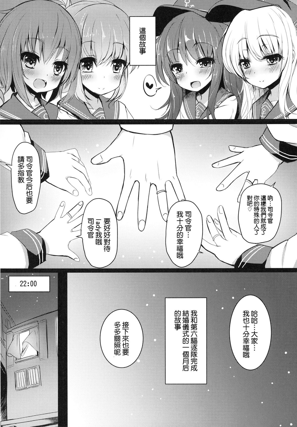 (C87) [めんてい処 (めんていやくな)] カッコカリでは終わらない -前- (艦隊これくしょん -艦これ-) [中国翻訳]