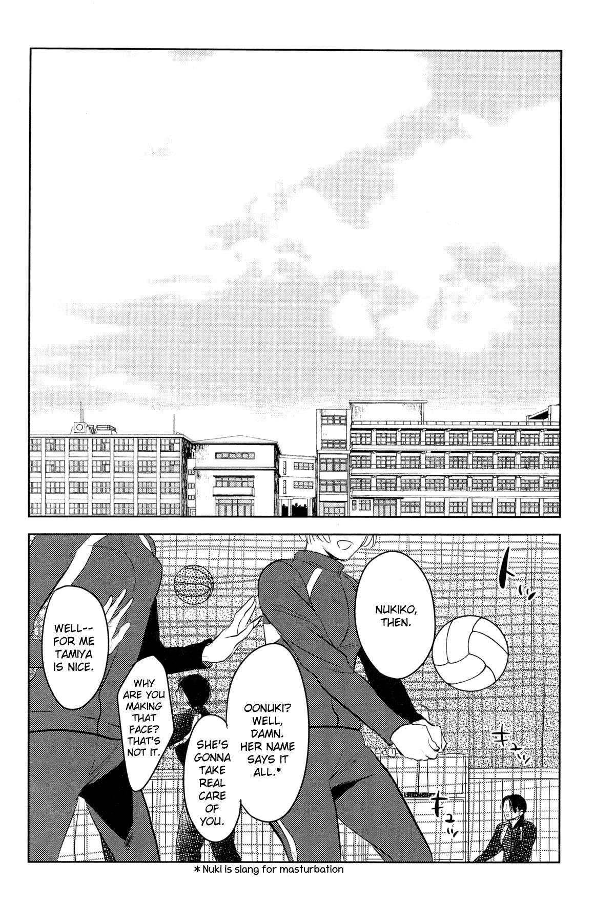 (COMIC1☆7) [No.21 (彩景)] イン・ザ・ホール (黒子のバスケ) [英訳]