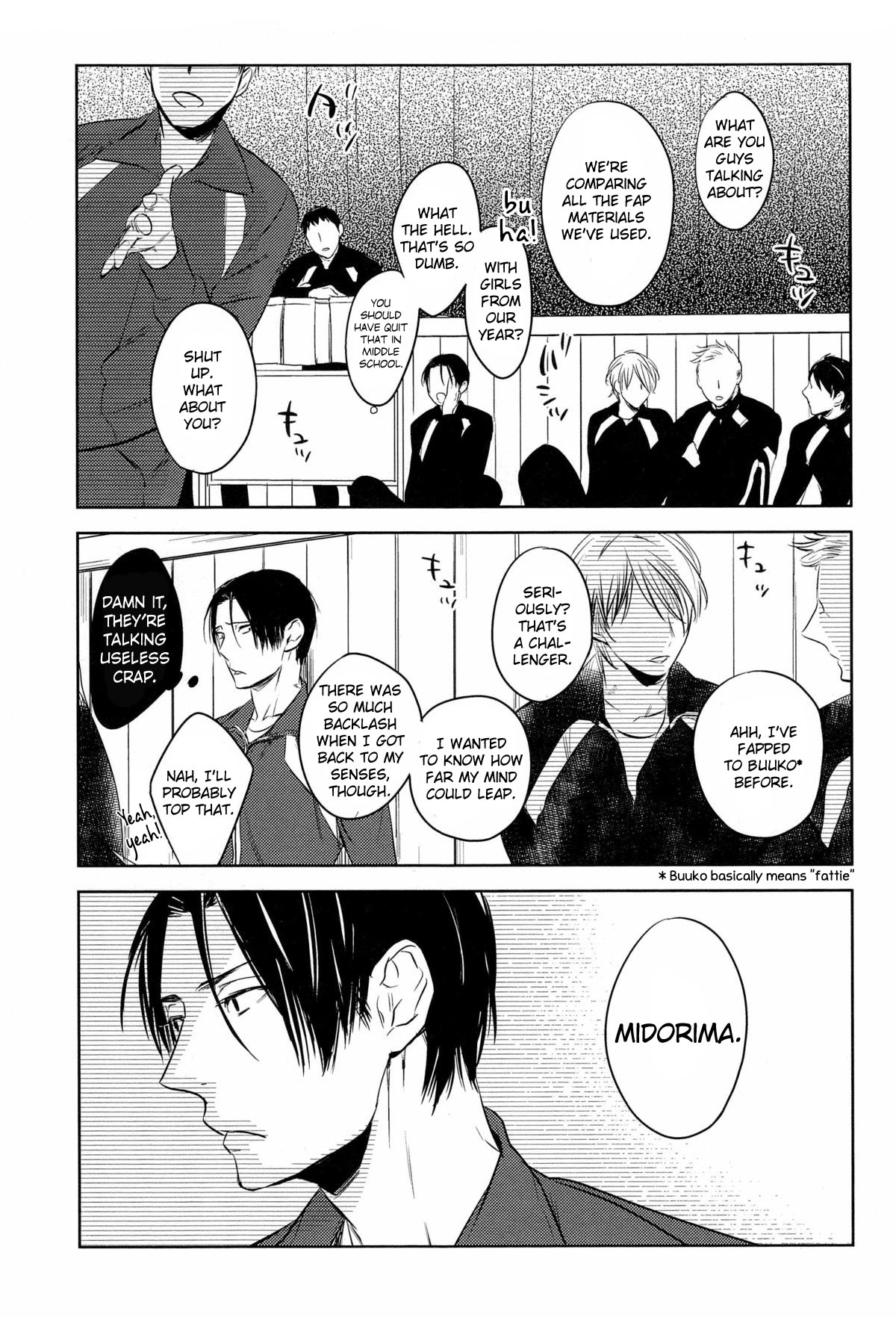 (COMIC1☆7) [No.21 (彩景)] イン・ザ・ホール (黒子のバスケ) [英訳]