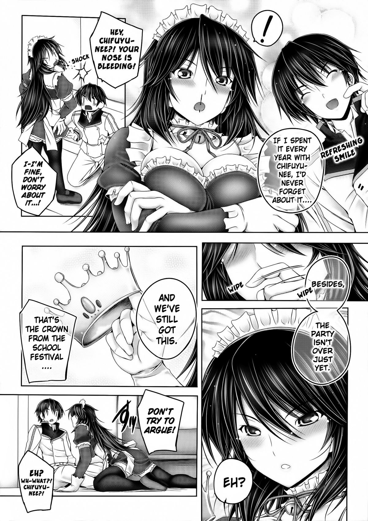 (C85) [cocon! (音音)] 千冬姉と二人っきりのバースデーパーティー (IS＜インフィニット・ストラトス＞) [英訳]
