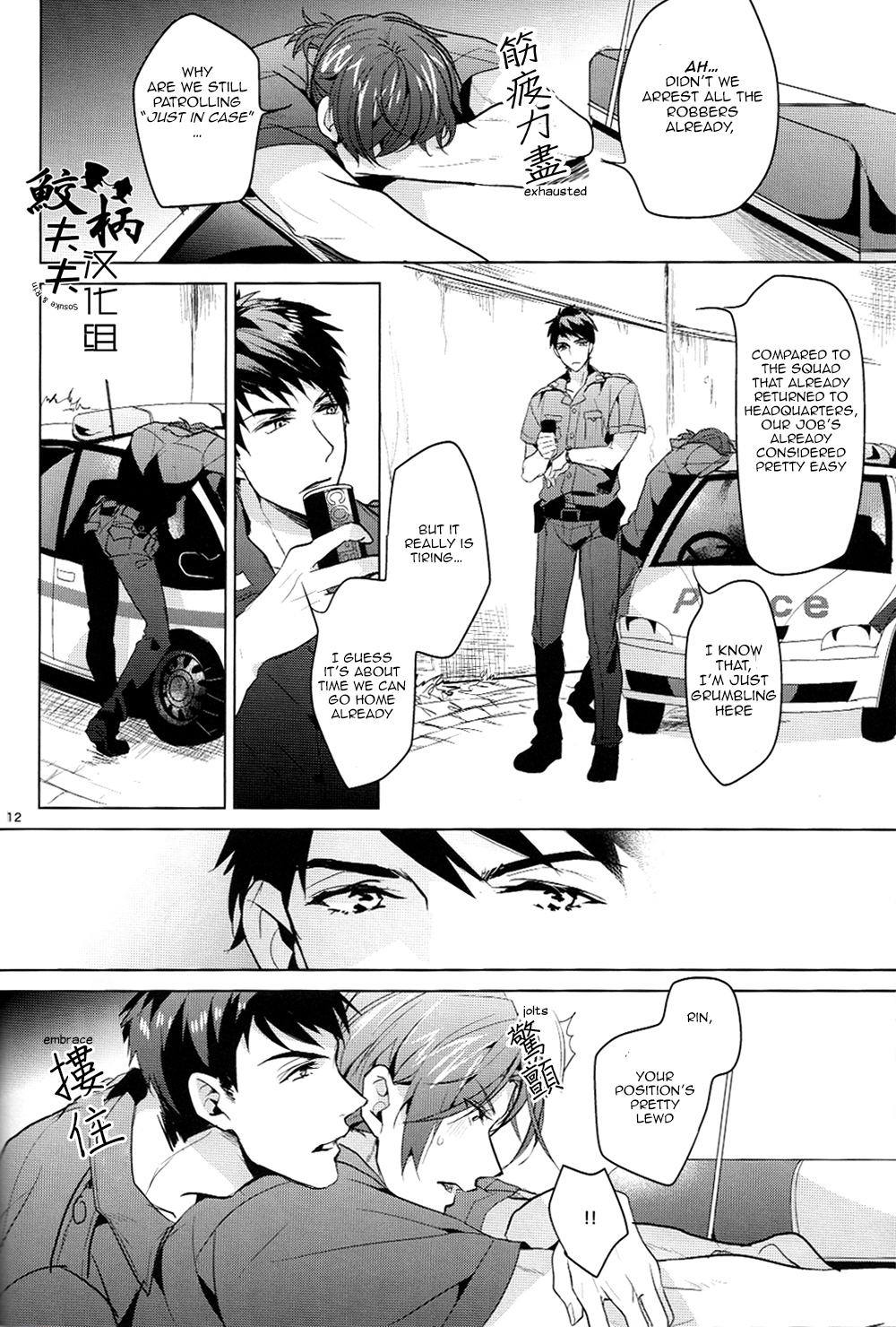 (C87) ANCOCOCO (佐倉ひつじ)] ただいま残業中 (Free!) [英訳]