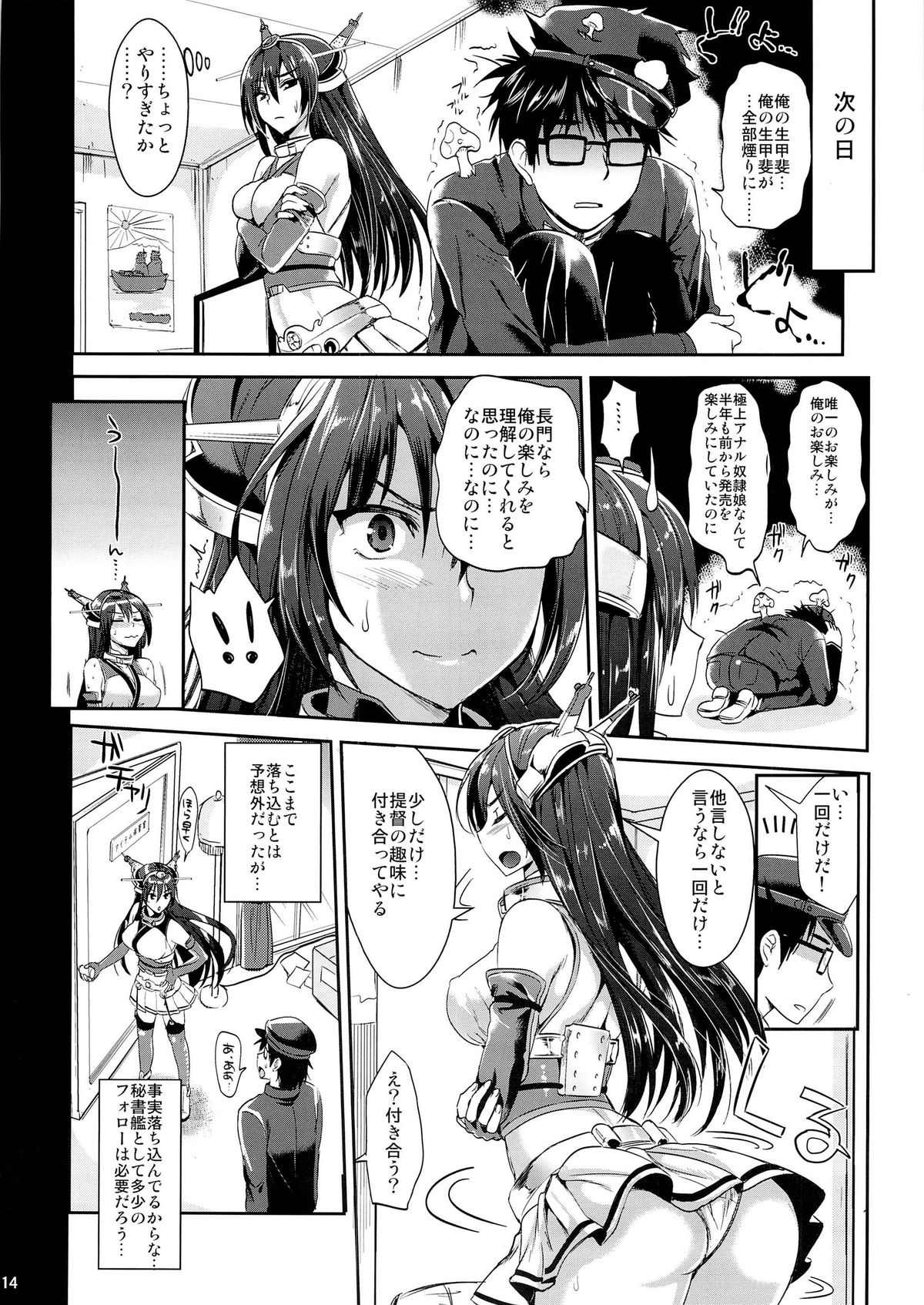 (C85) [ユリルラリカ (小島紗、Lazu)] 戦艦長門と変態提督 (艦隊これくしょん -艦これ-)