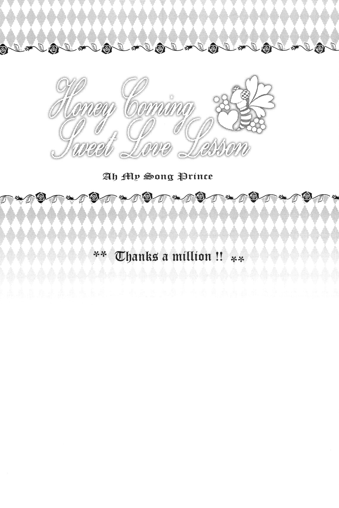 (SPARK6) [NEVER GIVE UP、SoW (猫納豆、るこ)] Honey Coming Sweet Love Lesson (うたの☆プリンスさまっ♪) [英訳] [ページ欠落]