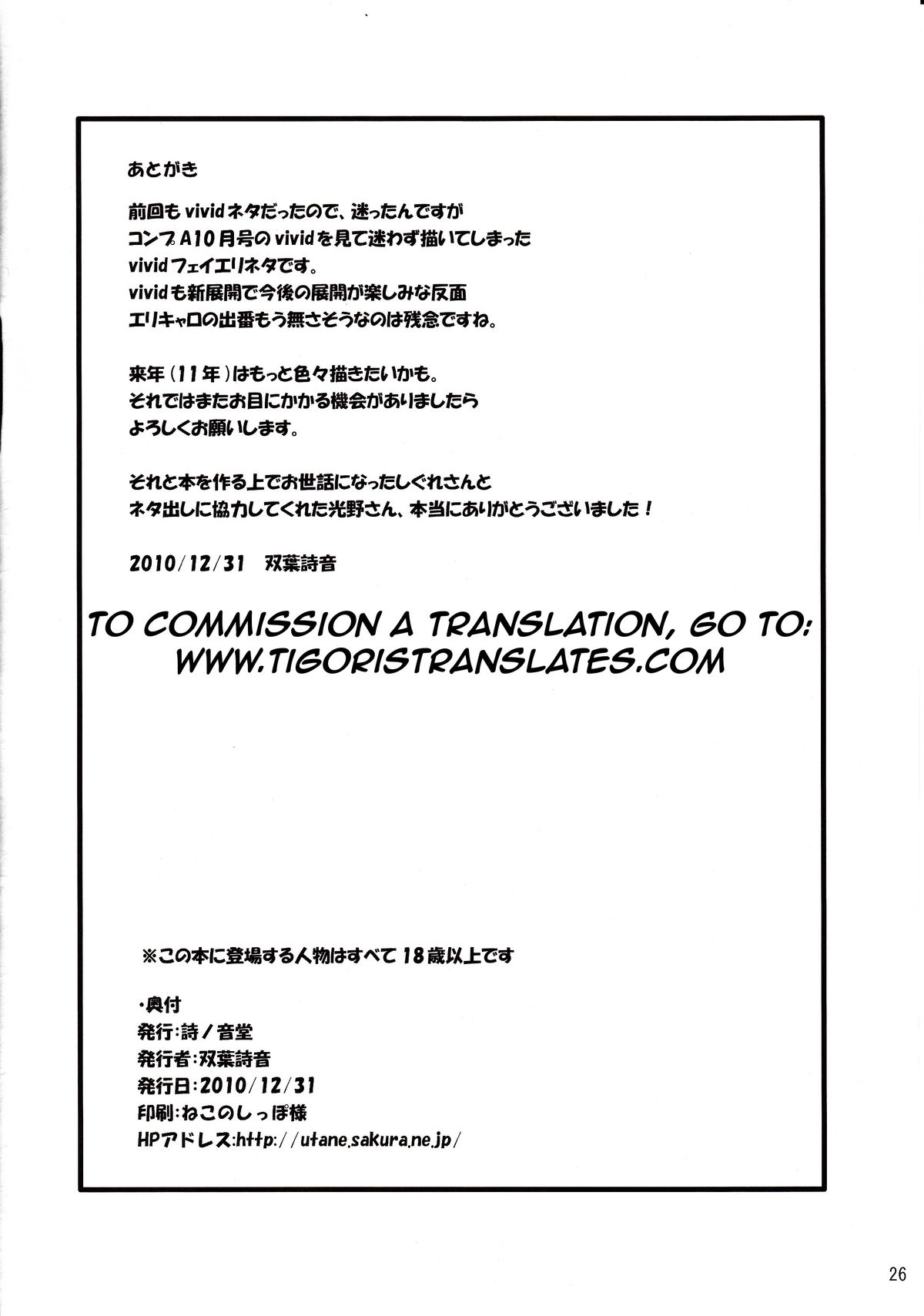 (C79) [詩ノ音堂 (双葉詩音)] My Little Knight V (魔法少女リリカルなのは) [英訳]