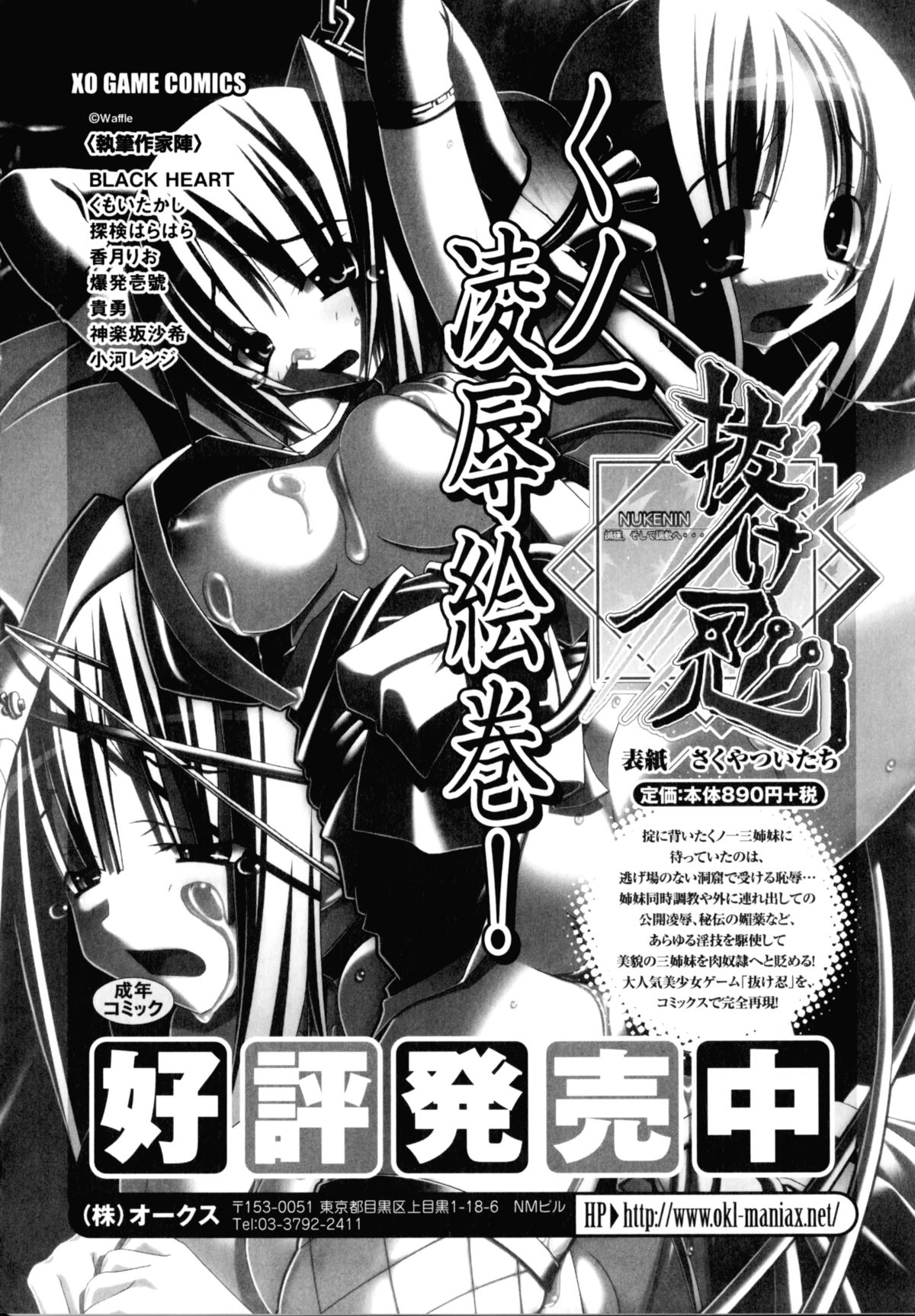 [アンソロジー] 夜刀姫斬鬼行 (XOゲームコミックス05)